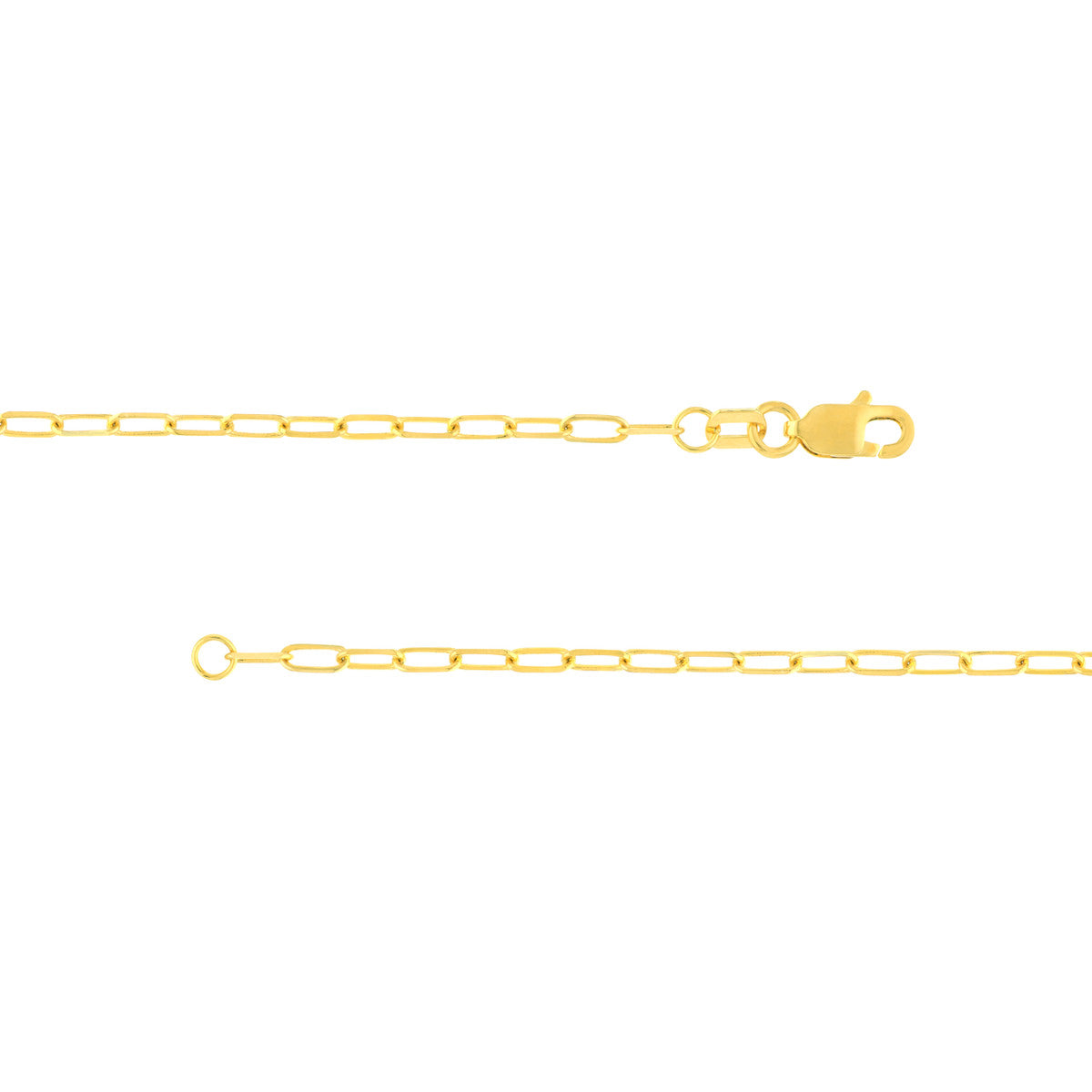 14K Gold Kid's ID Bracelet on D/C Long Anchor Chain Birmingham Jewelry Bracelet Birmingham Jewelry 