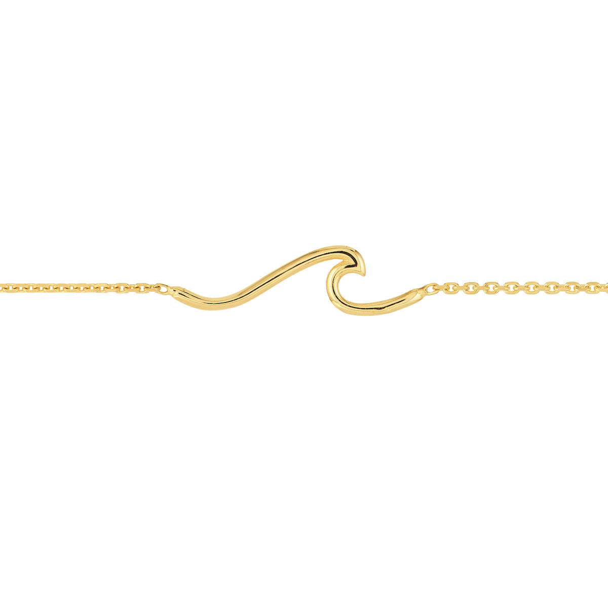 14K Yellow Gold Wave Bracelet Birmingham Jewelry Bracelet Birmingham Jewelry 