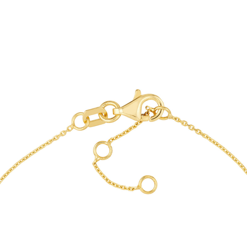 14K Yellow Gold Wave Bracelet