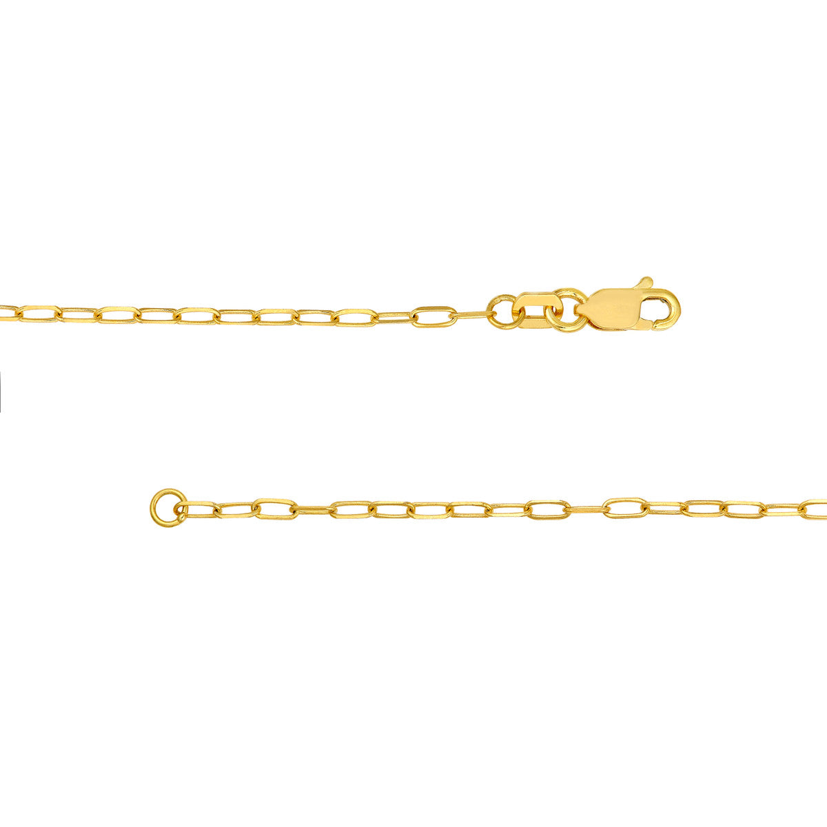14K Yellow Gold Graduated Beaded Heart Pendant Necklace