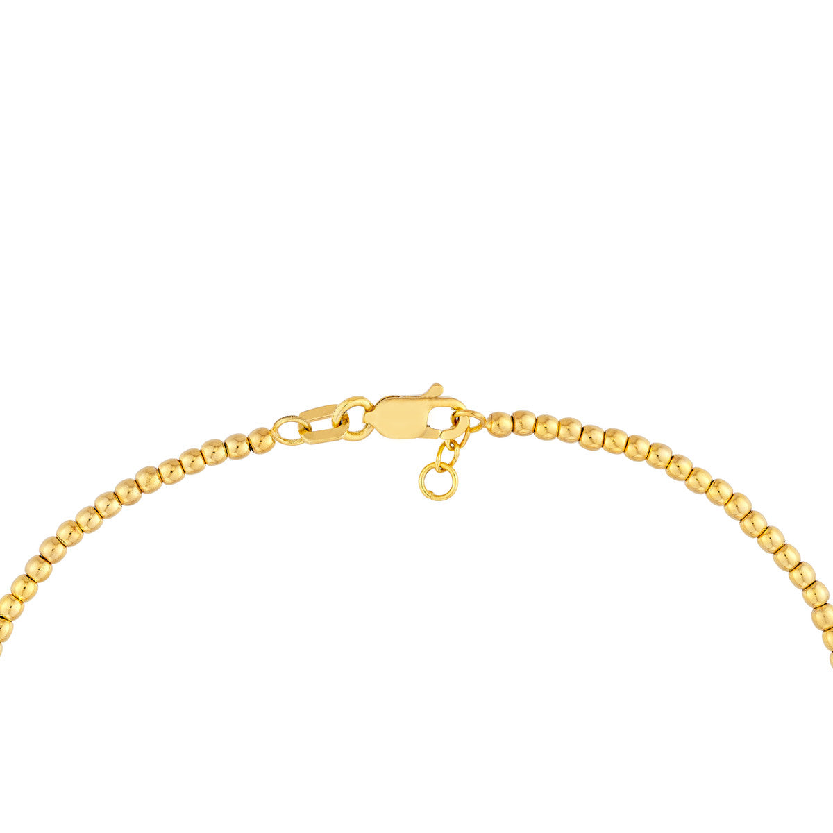 14K Yellow Gold Graduated Bead Adjustable Bracelet Birmingham Jewelry Bracelet Birmingham Jewelry 