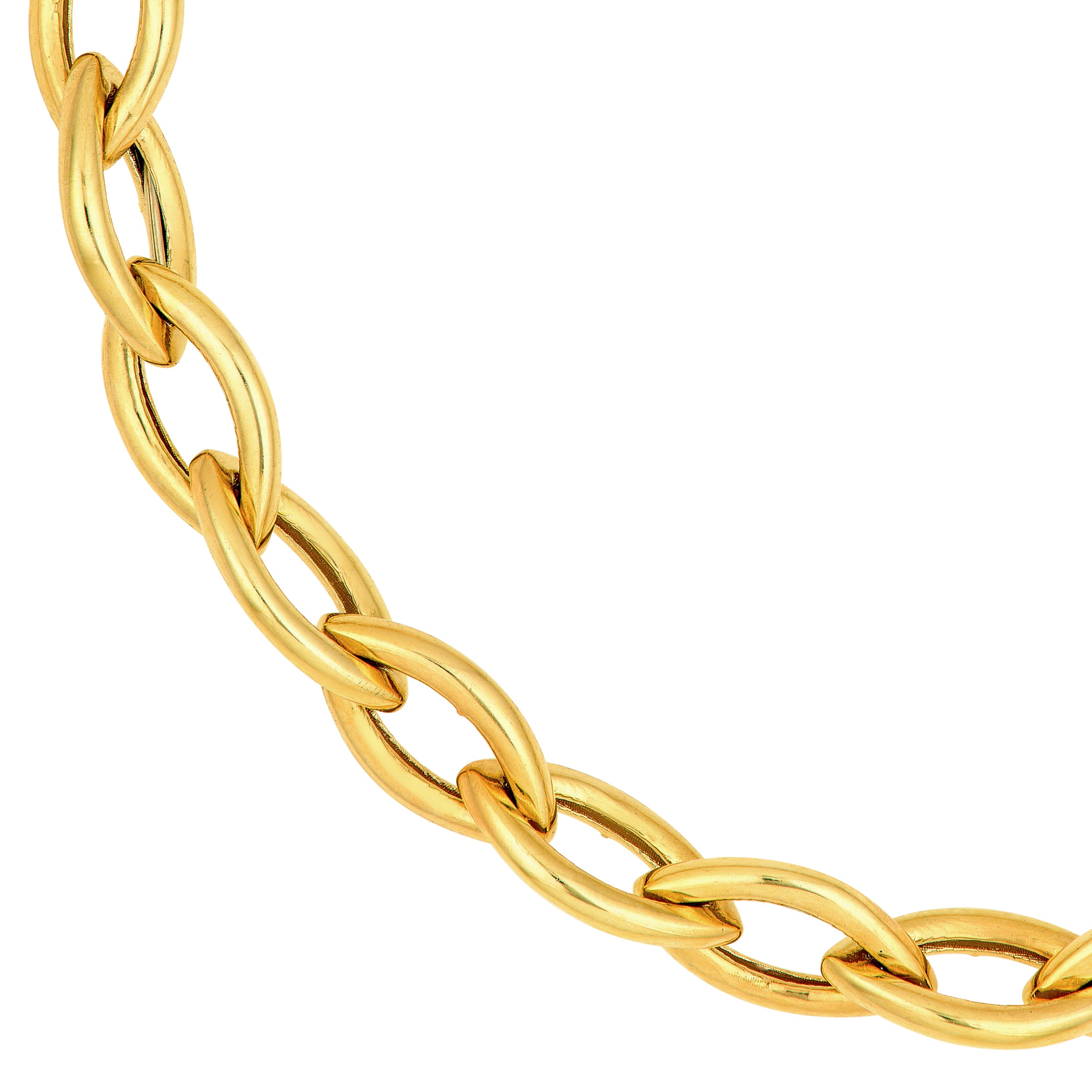 14K Yellow Gold Marquise Bracelet