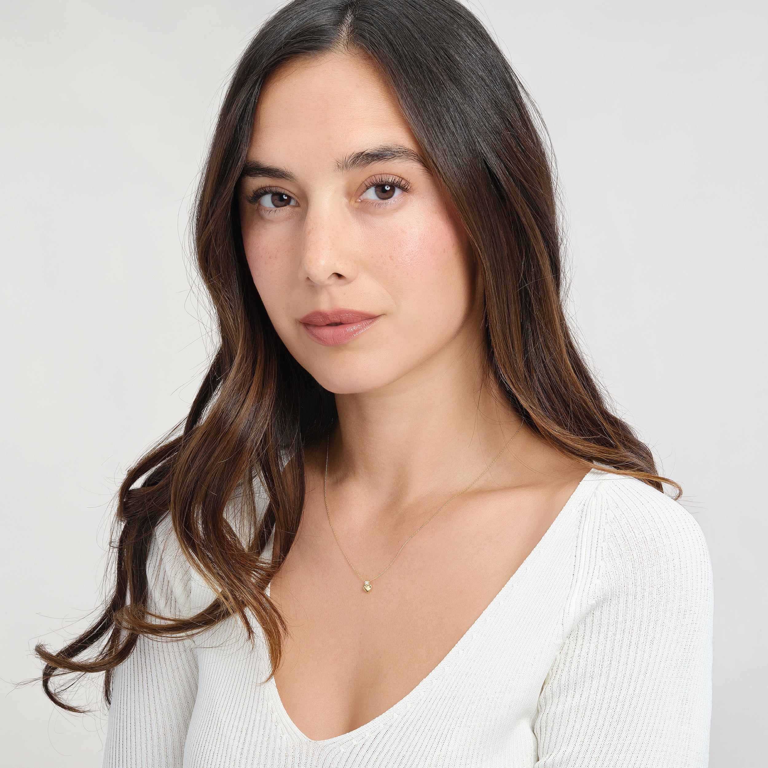 14K Yellow Gold So You Diamond Heart Necklace Birmingham Jewelry Necklace Birmingham Jewelry 