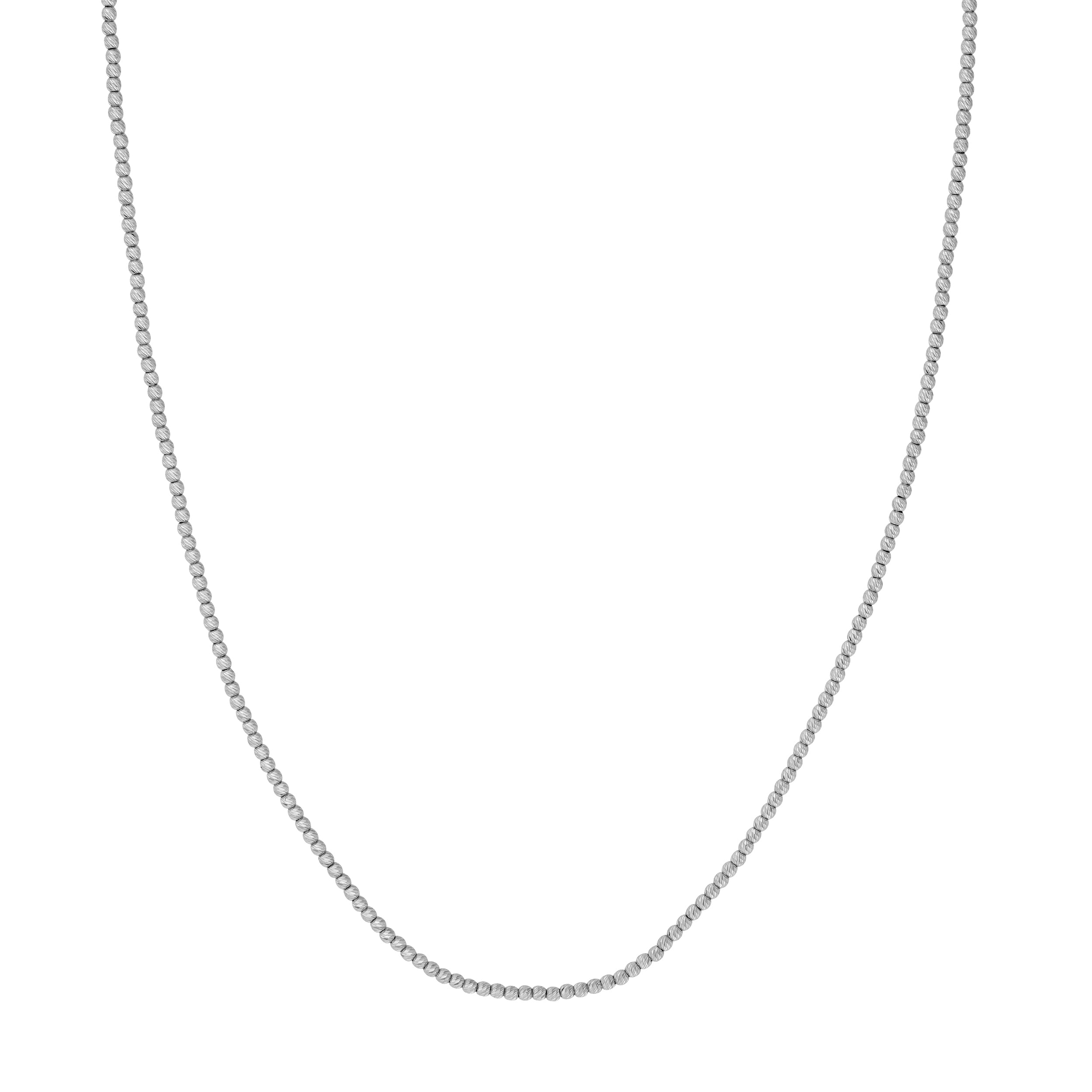 14K Gold Textured Shimmering Bead Chain Birmingham Jewelry Chain Birmingham Jewelry 