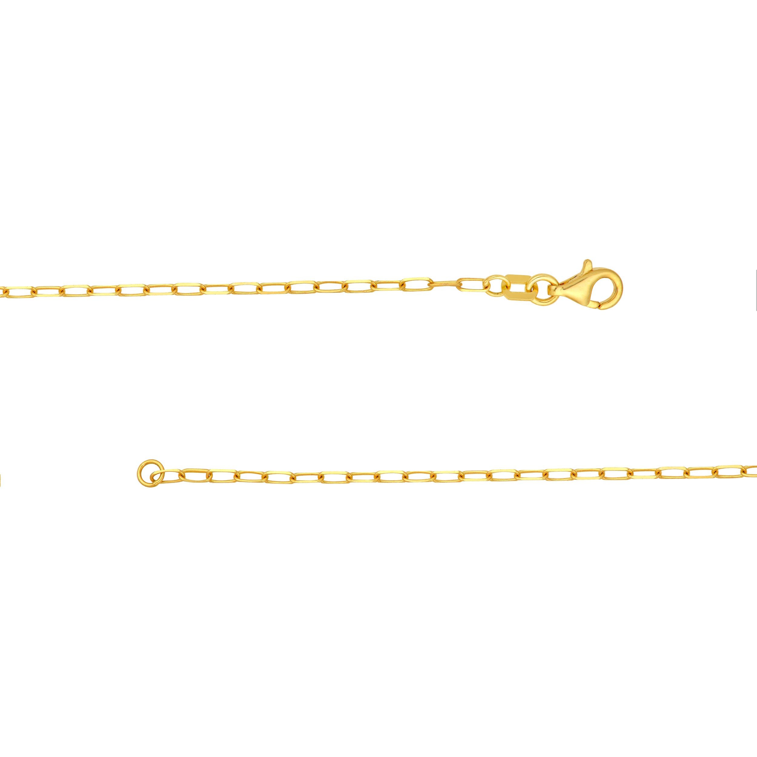 14K Yellow Gold Star of David Paper Clip Necklace Birmingham Jewelry Necklace Birmingham Jewelry 