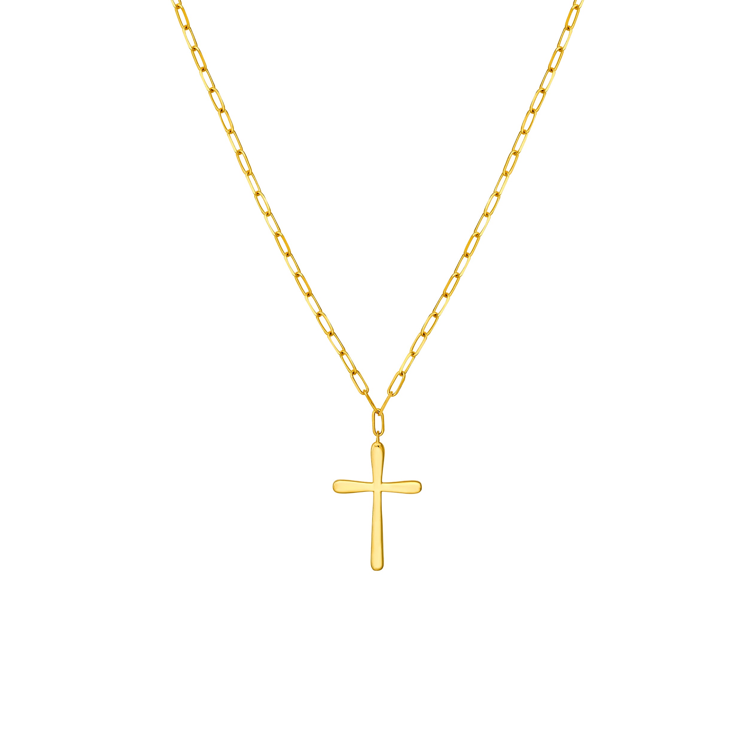 14K Yellow Gold Cross Necklace Birmingham Jewelry Necklace Birmingham Jewelry 