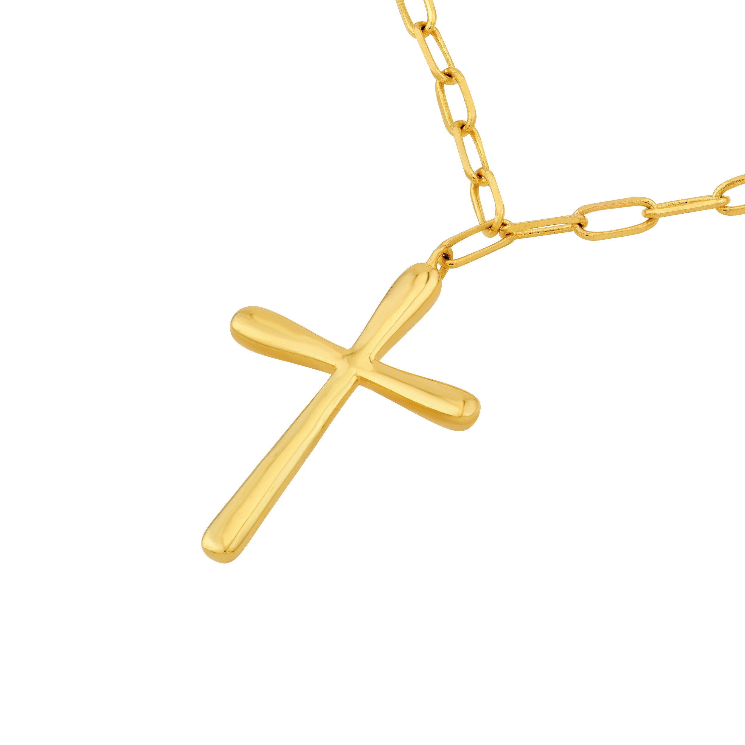 14K Yellow Gold Cross Necklace Birmingham Jewelry Necklace Birmingham Jewelry 