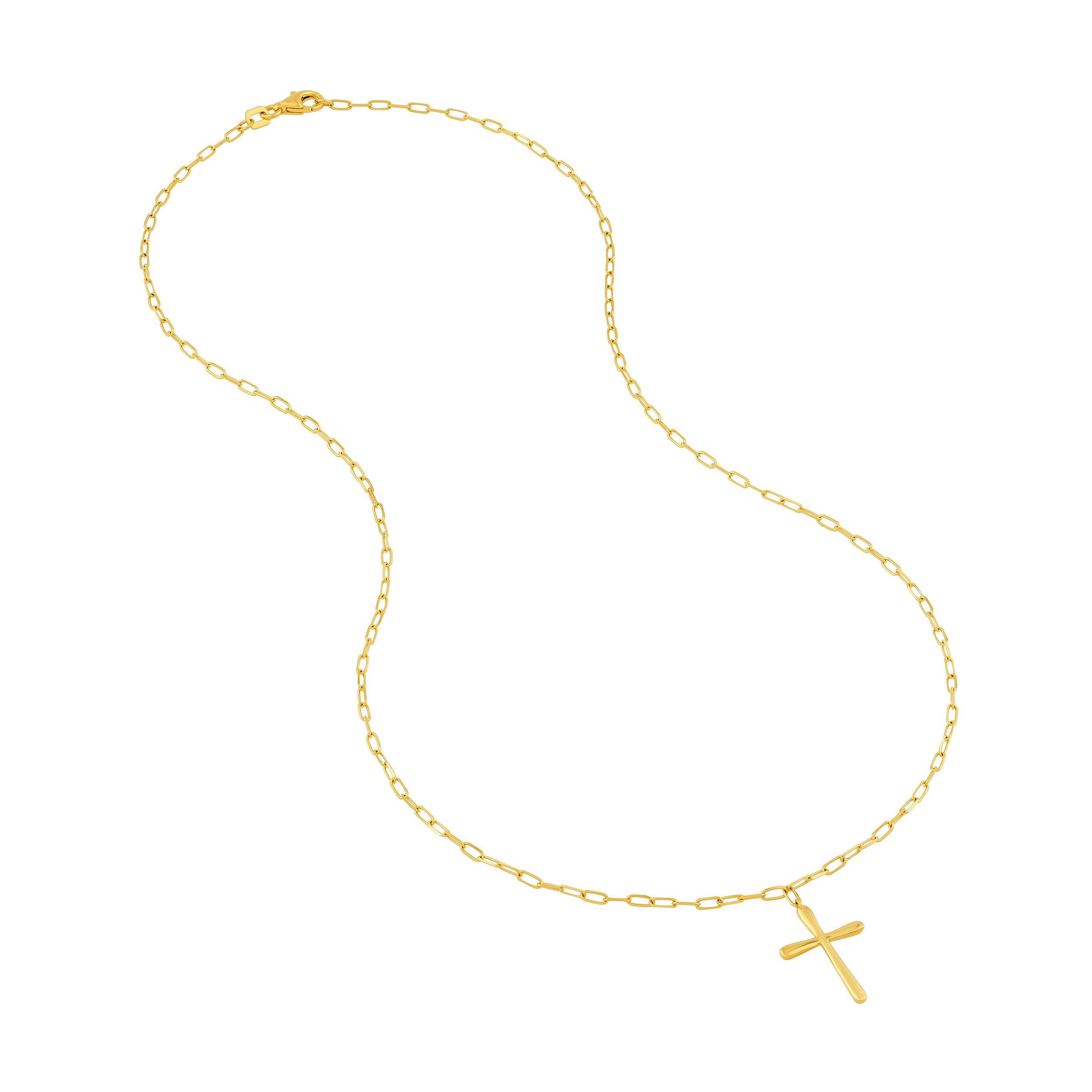 14K Yellow Gold Cross Necklace Birmingham Jewelry Necklace Birmingham Jewelry 