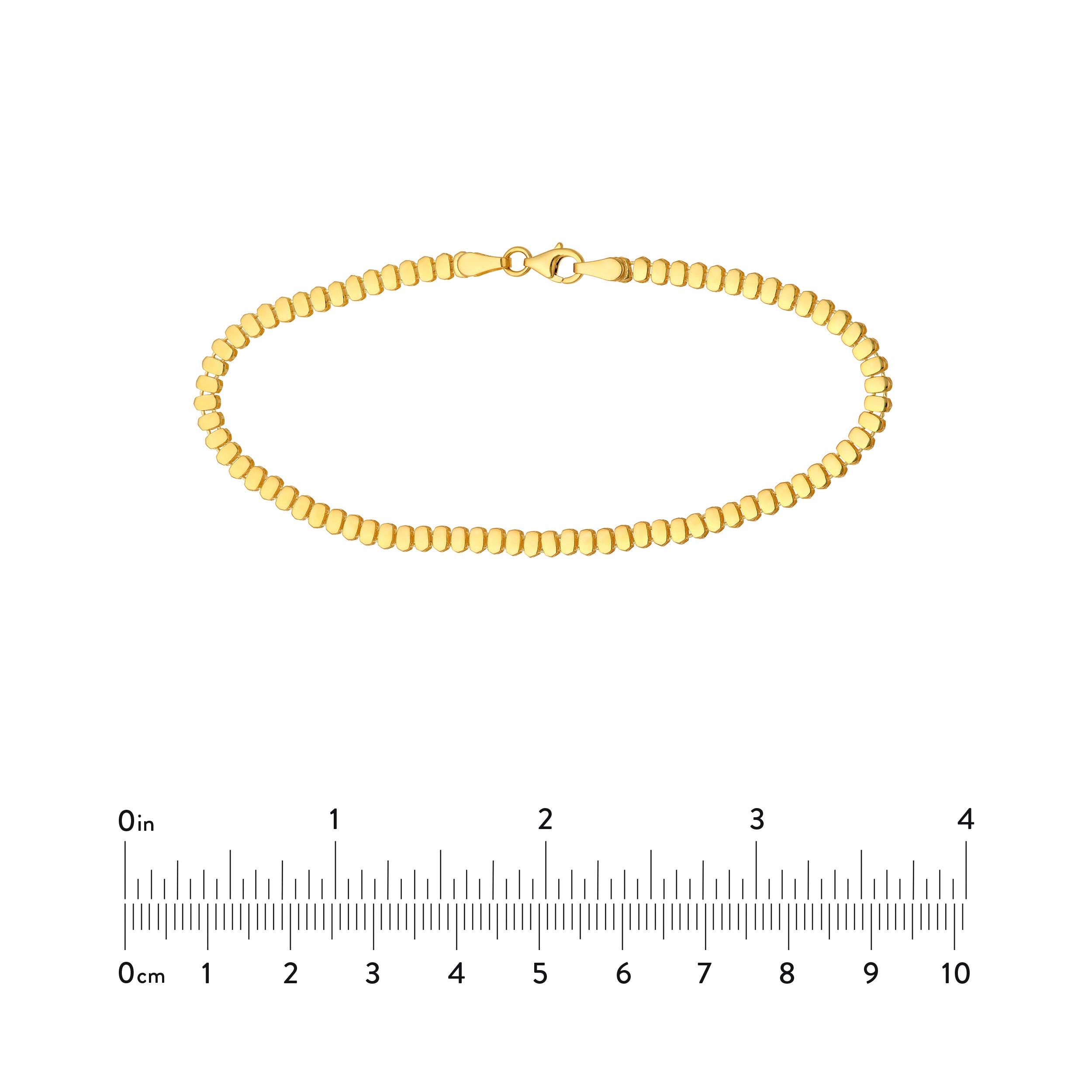 14K Yellow Gold 2.90mm Oval Link Chain