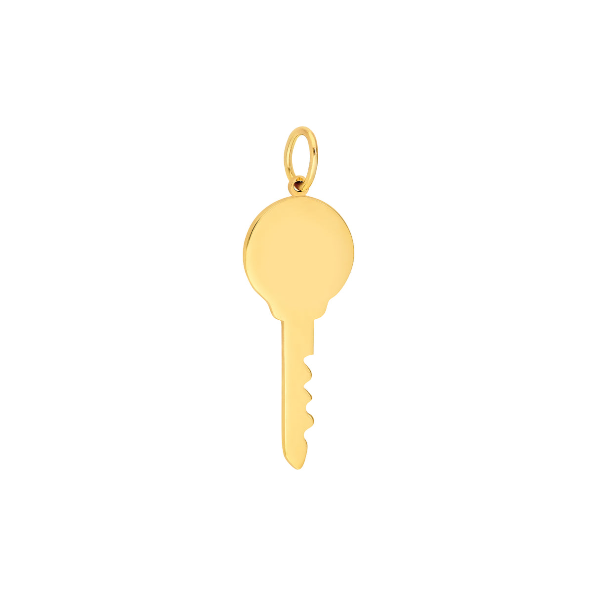 14K Yellow Gold Key Pendant