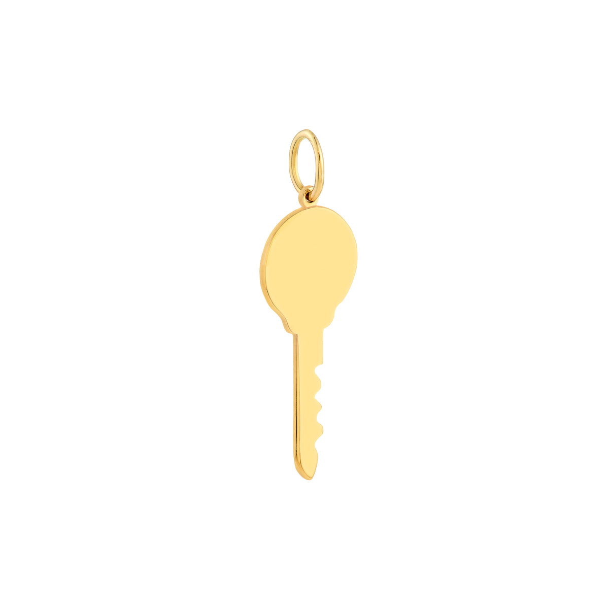14K Yellow Gold Key Pendant