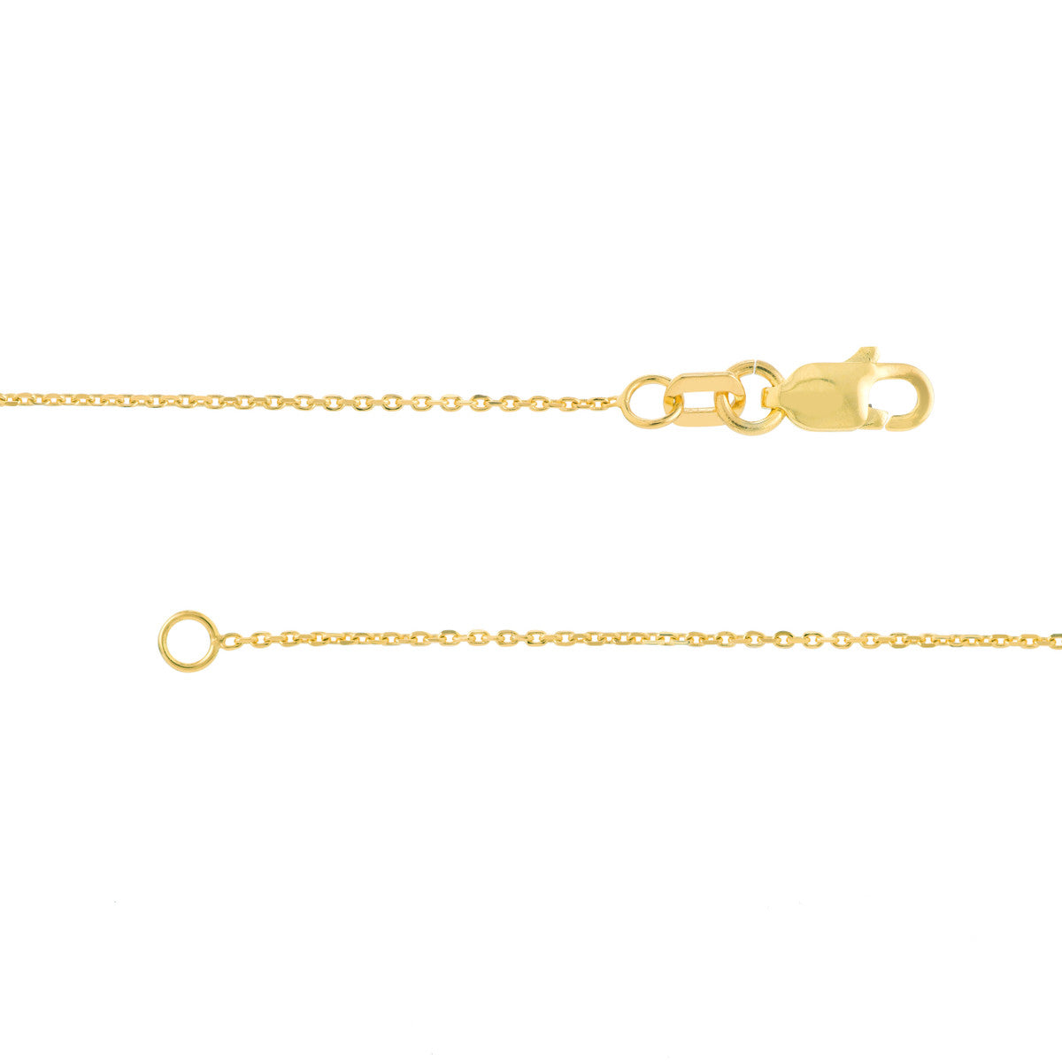 14K Gold Script Initial with Diamond Bezel Necklace Birmingham Jewelry Necklace Birmingham Jewelry 