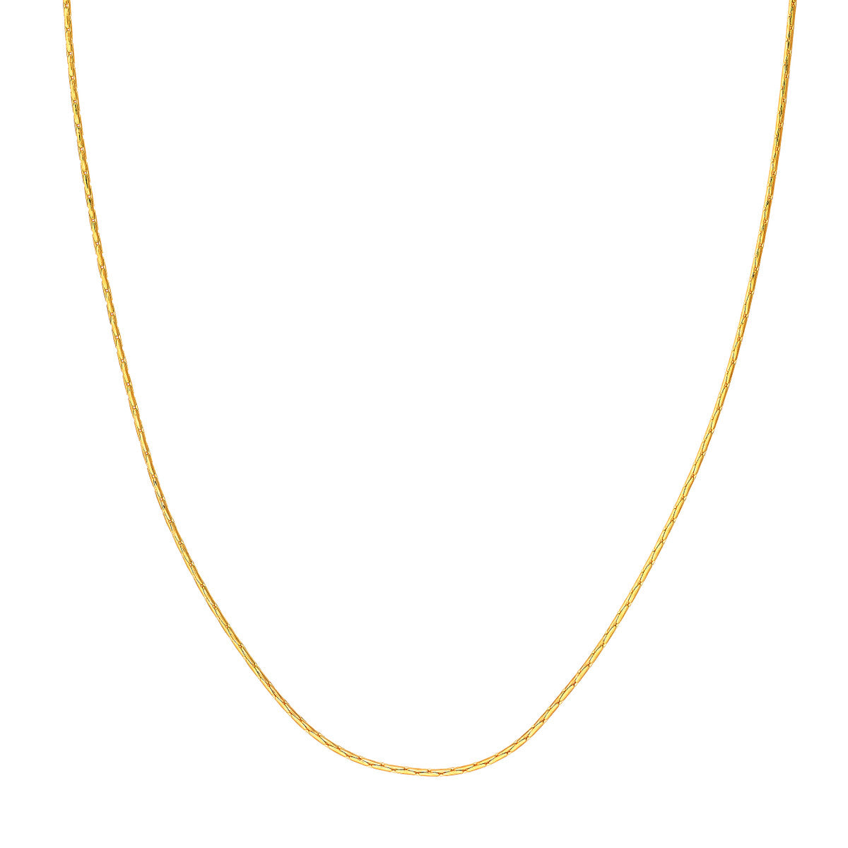 14K Yellow Gold 1.35mm D/C Round Forzentina Chain Birmingham Jewelry Gold Chain Birmingham Jewelry 