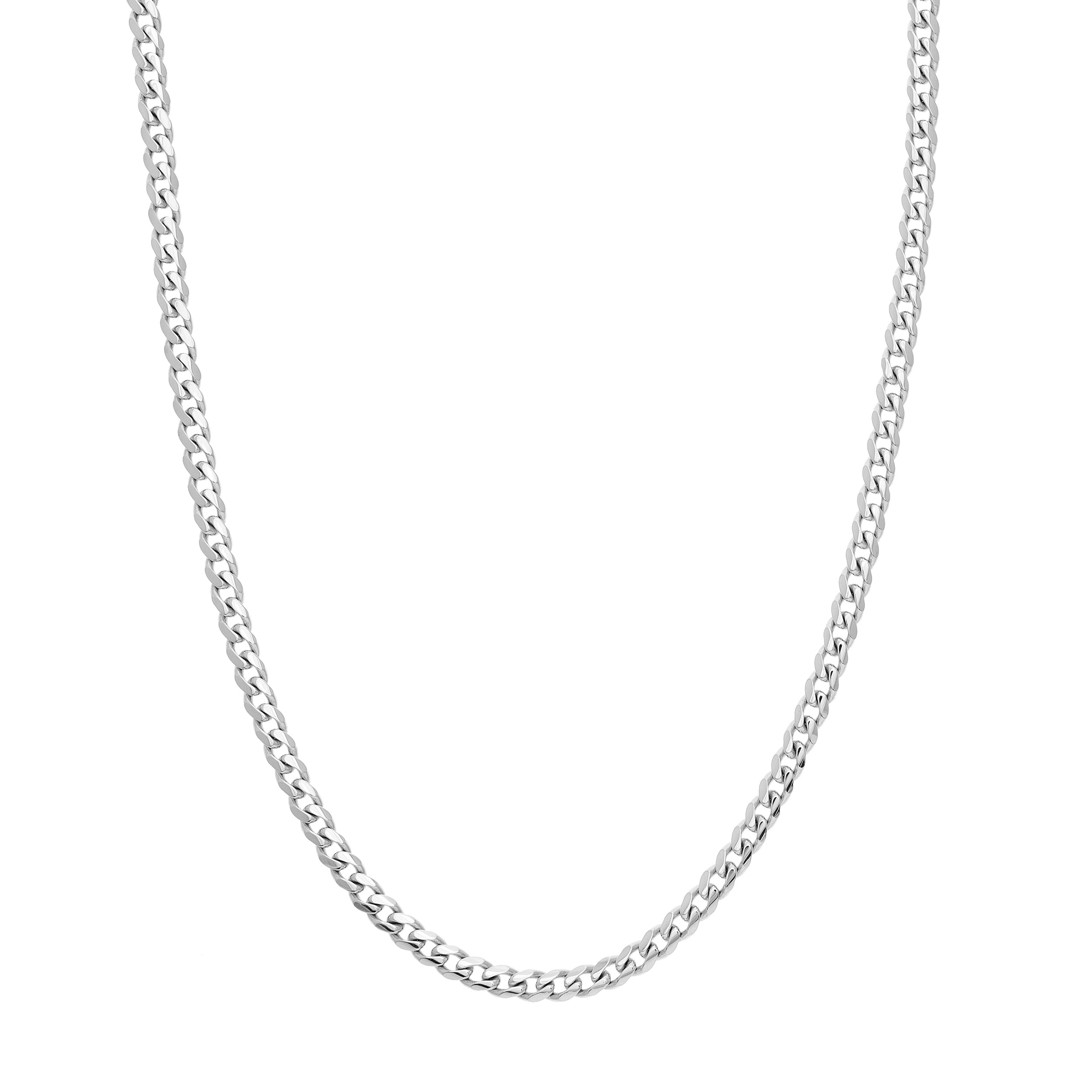 Sterling Silver 5.00mm Miami Cuban with Lobster Lock