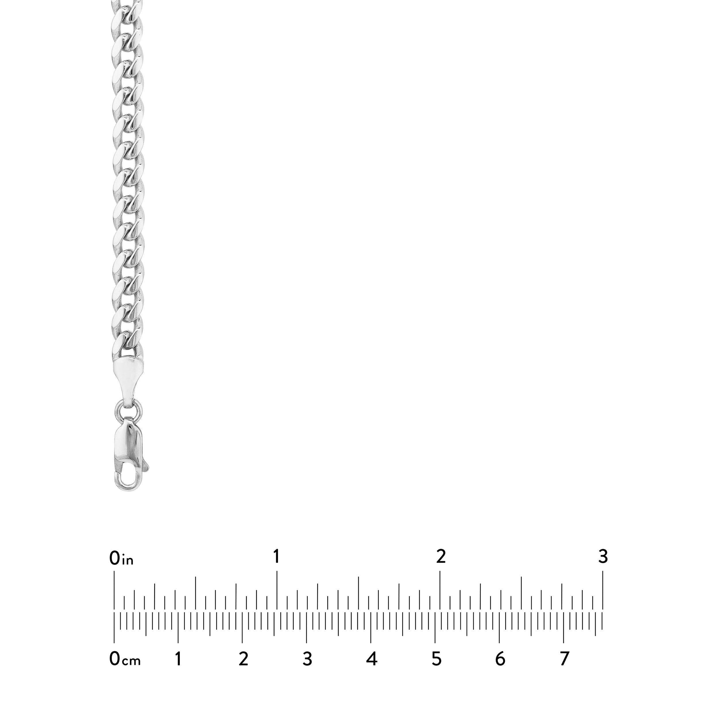 Sterling Silver 5.00mm Miami Cuban with Lobster Lock