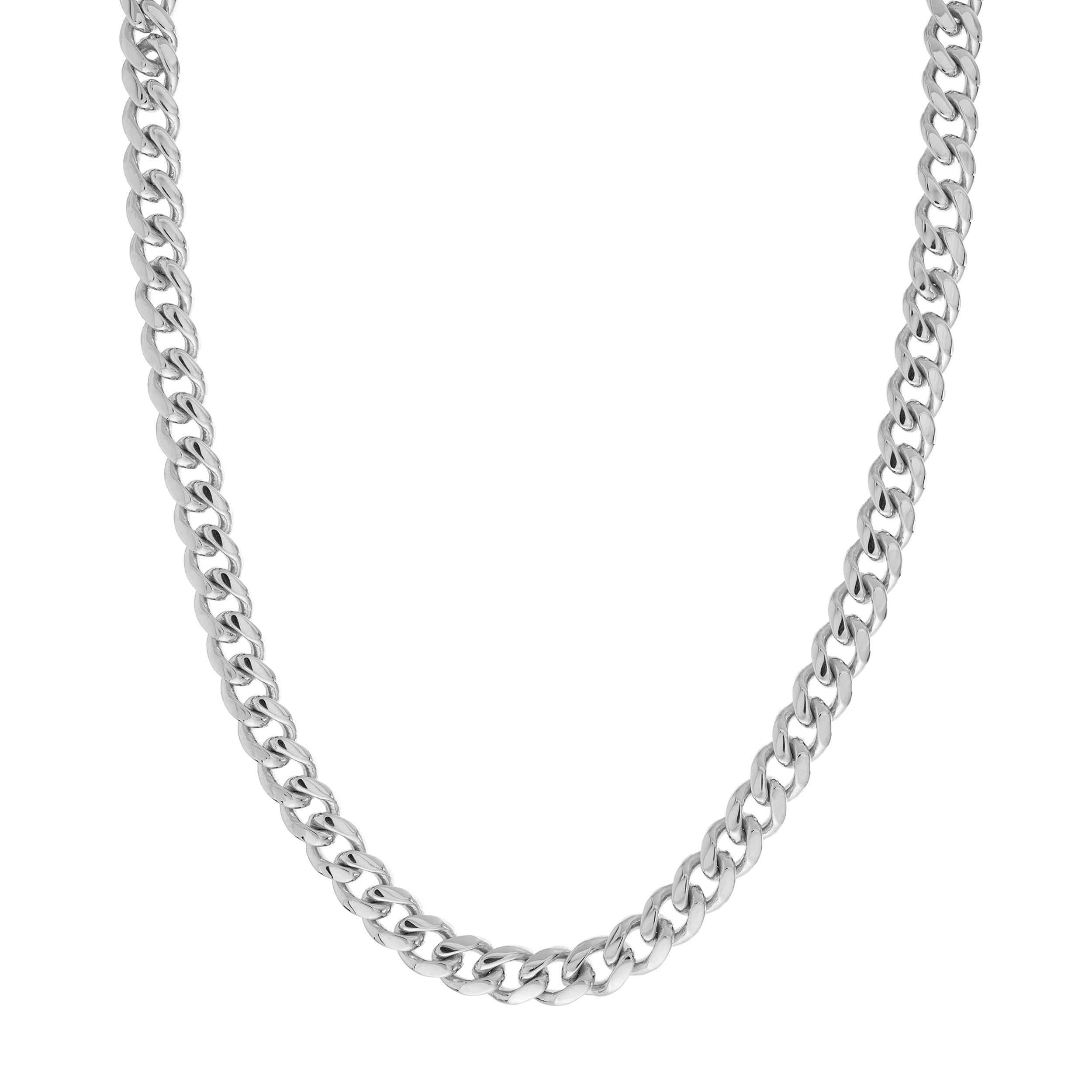 Sterling Silver 8.70mm Men's Miami Cuban Chain