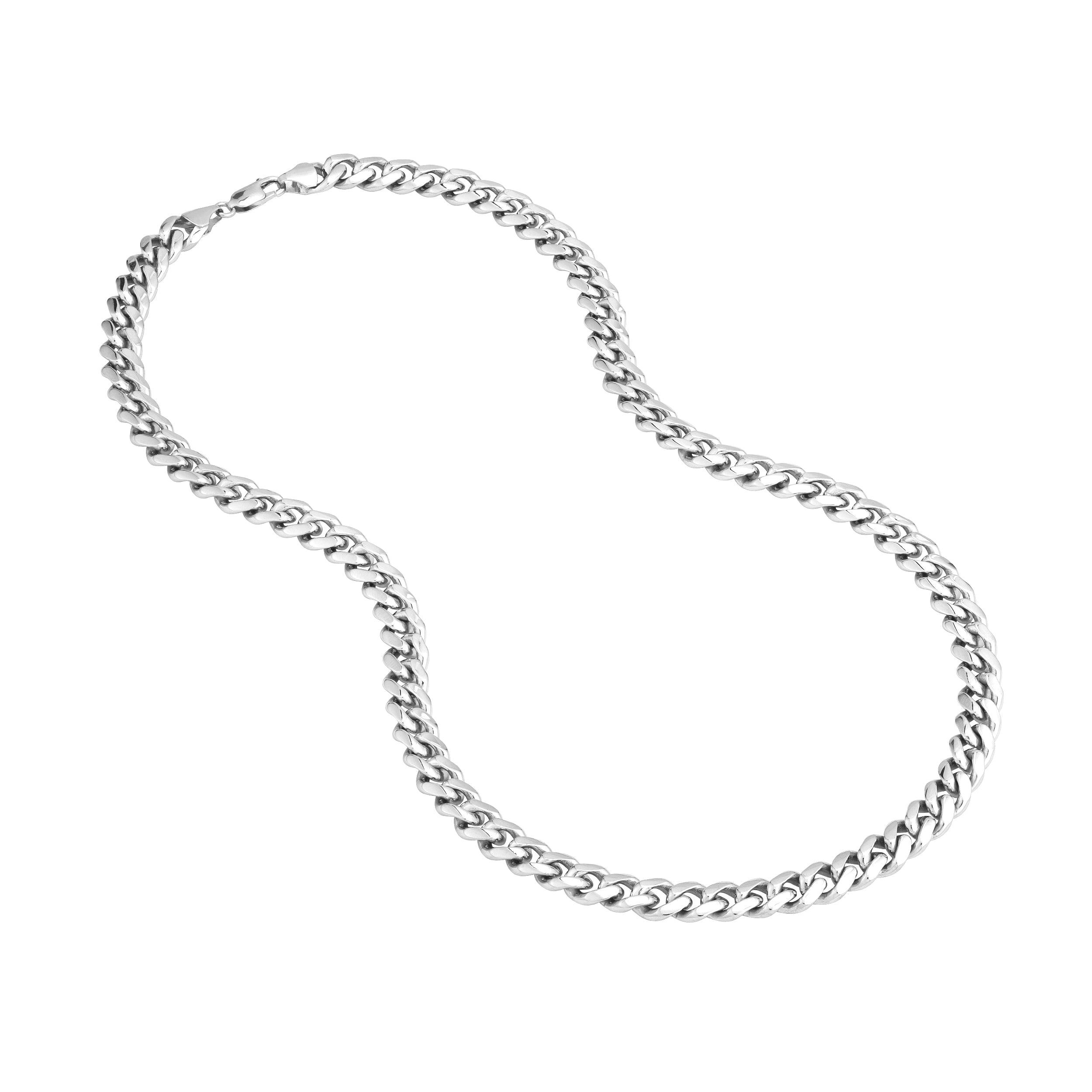 Sterling Silver 8.70mm Men's Miami Cuban Chain