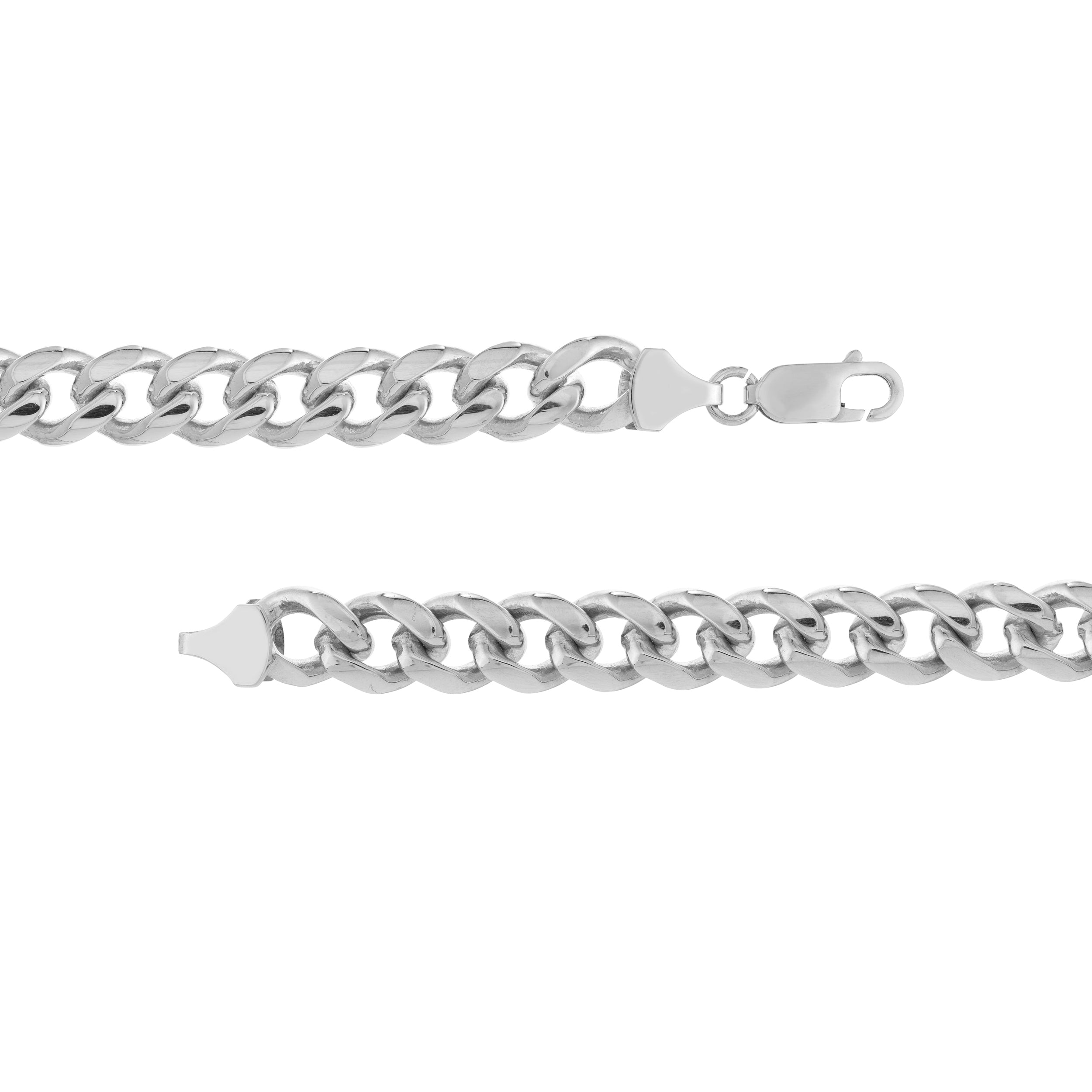 Sterling Silver 8.70mm Men's Miami Cuban Chain
