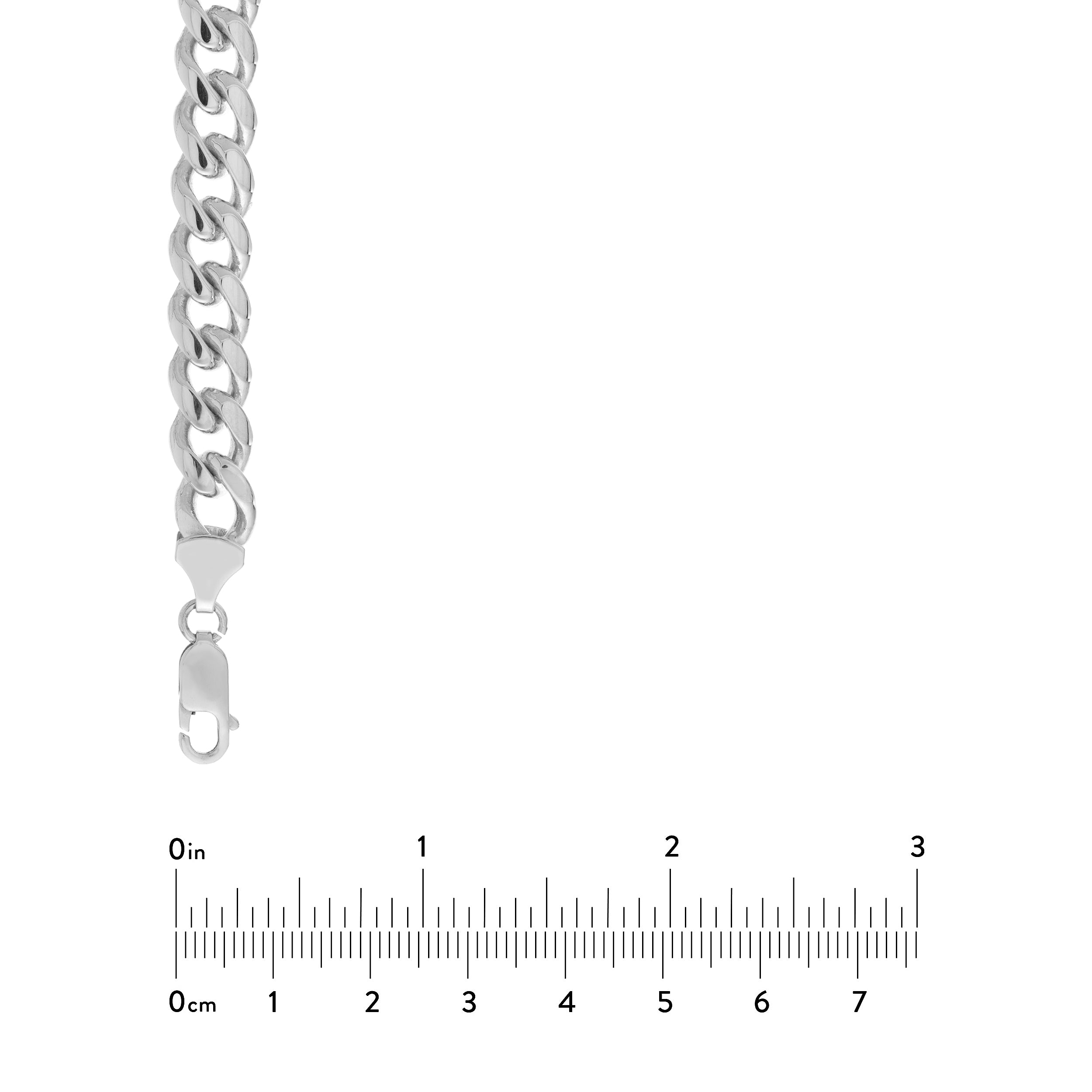 Sterling Silver 8.70mm Men's Miami Cuban Chain