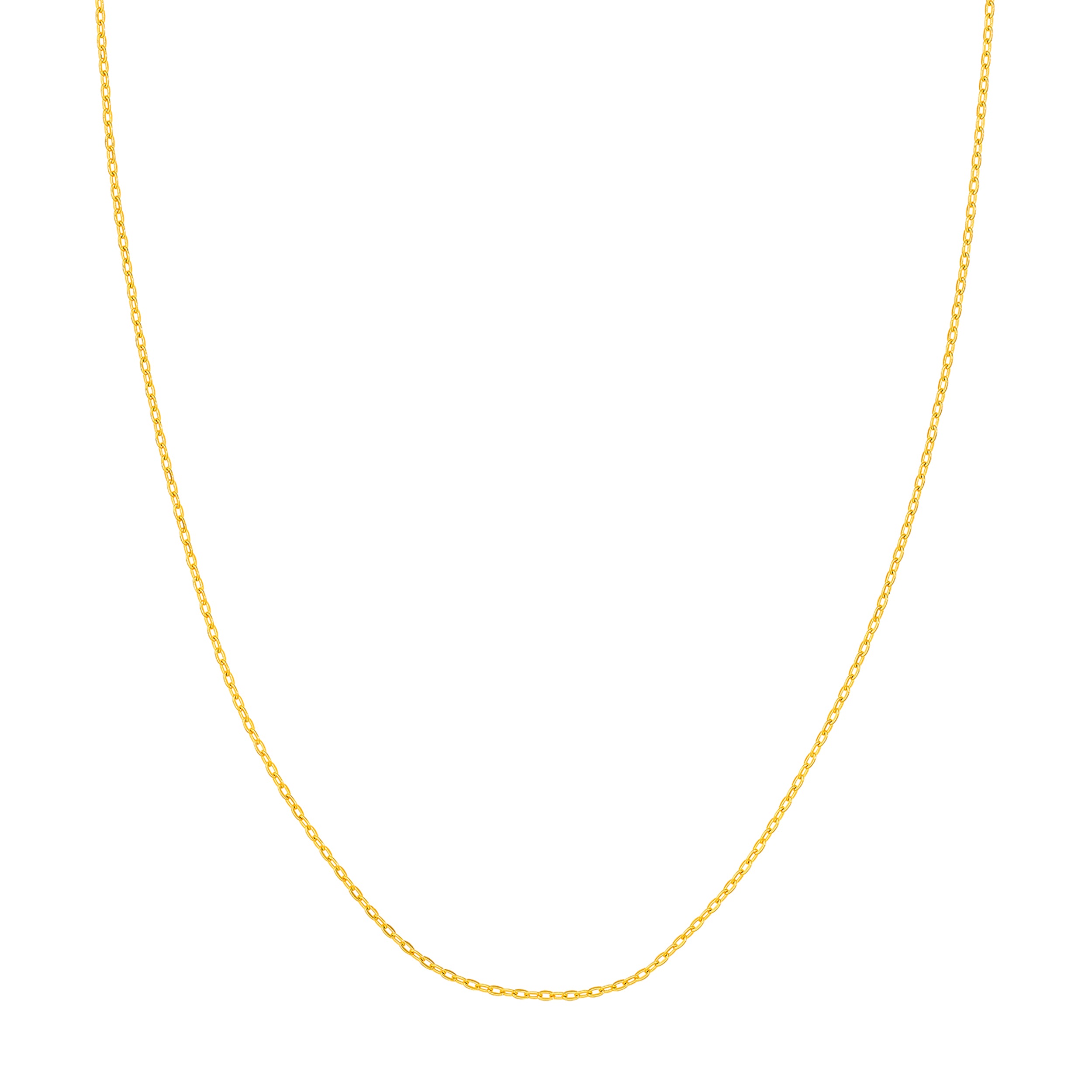 14K Yellow Gold 1.50mm Brill Forzentina Chain Birmingham Jewelry Chain Birmingham Jewelry 