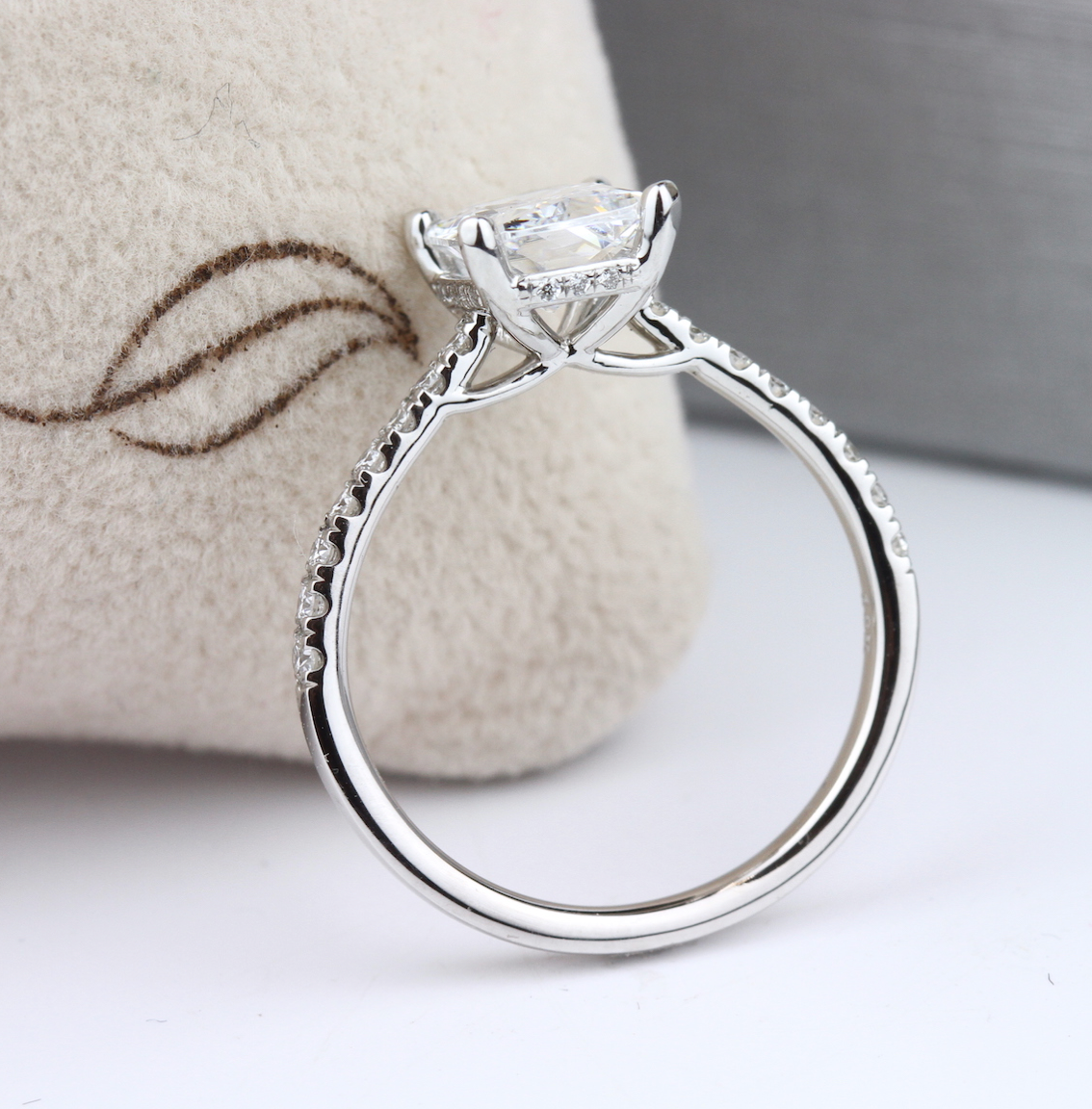 Parade Design - R3738/E1 (White Gold) Parade Design Engagement Ring Birmingham Jewelry 