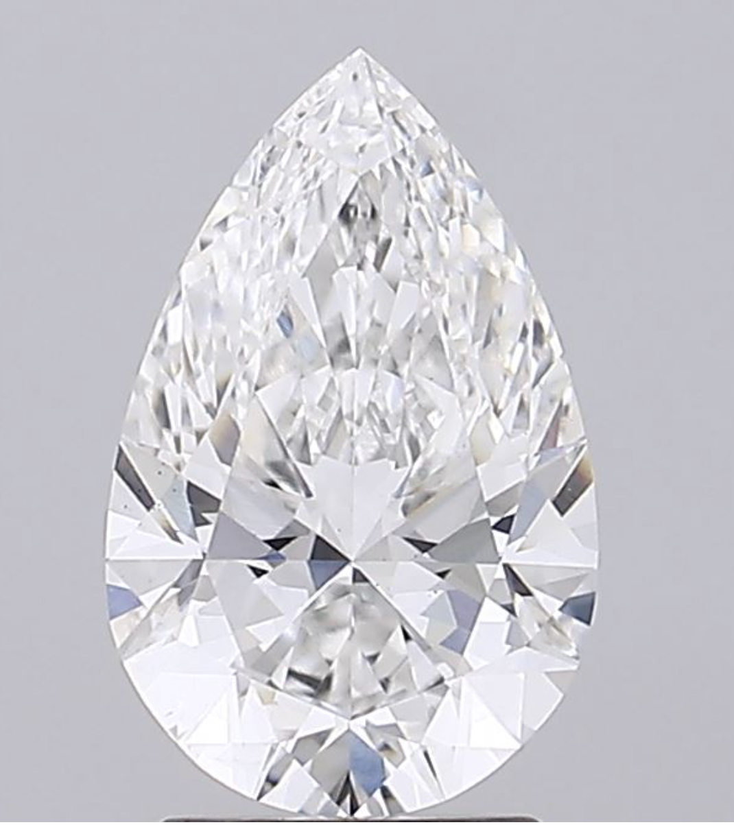 2.50ct Pear Shape Lab Grown Diamond (BIL412) Birmingham Jewelry Lab Grown Diamond Birmingham Jewelry 