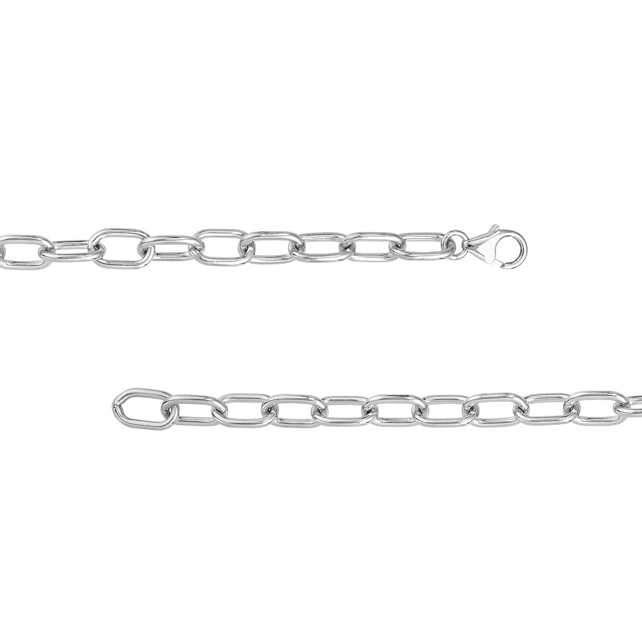 Sterling Silver 8.90mm Round Paper Clip Bracelet Birmingham Jewelry Bracelet Birmingham Jewelry 