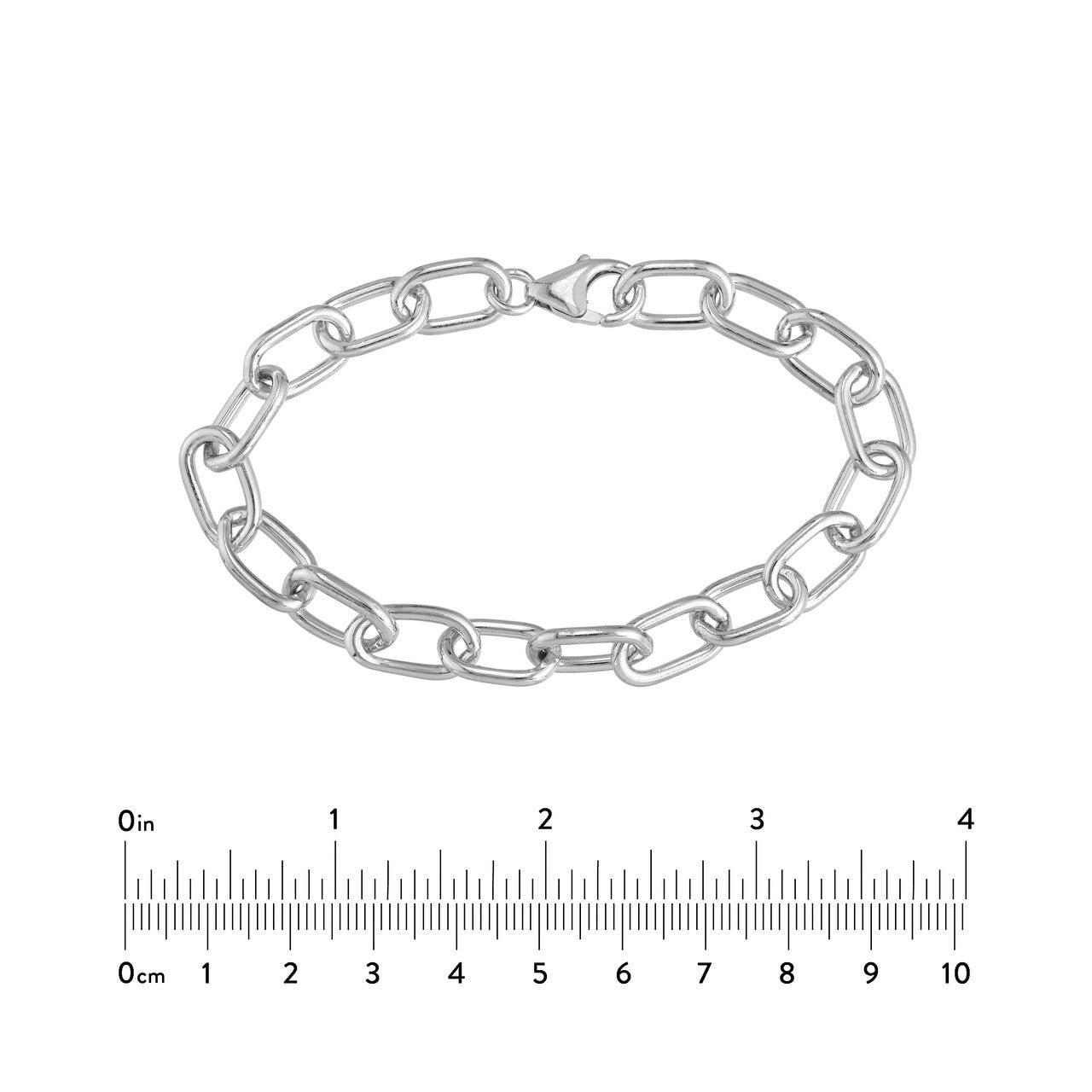 Sterling Silver 8.90mm Round Paper Clip Bracelet Birmingham Jewelry Bracelet Birmingham Jewelry 