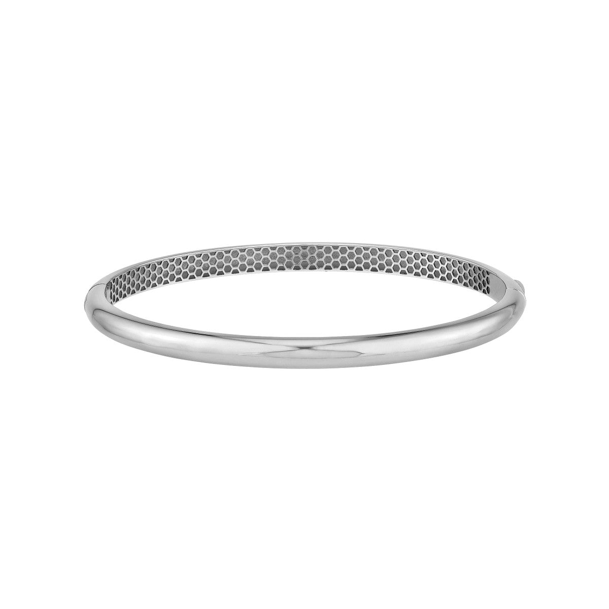 14K Gold Classic Dome Bangle