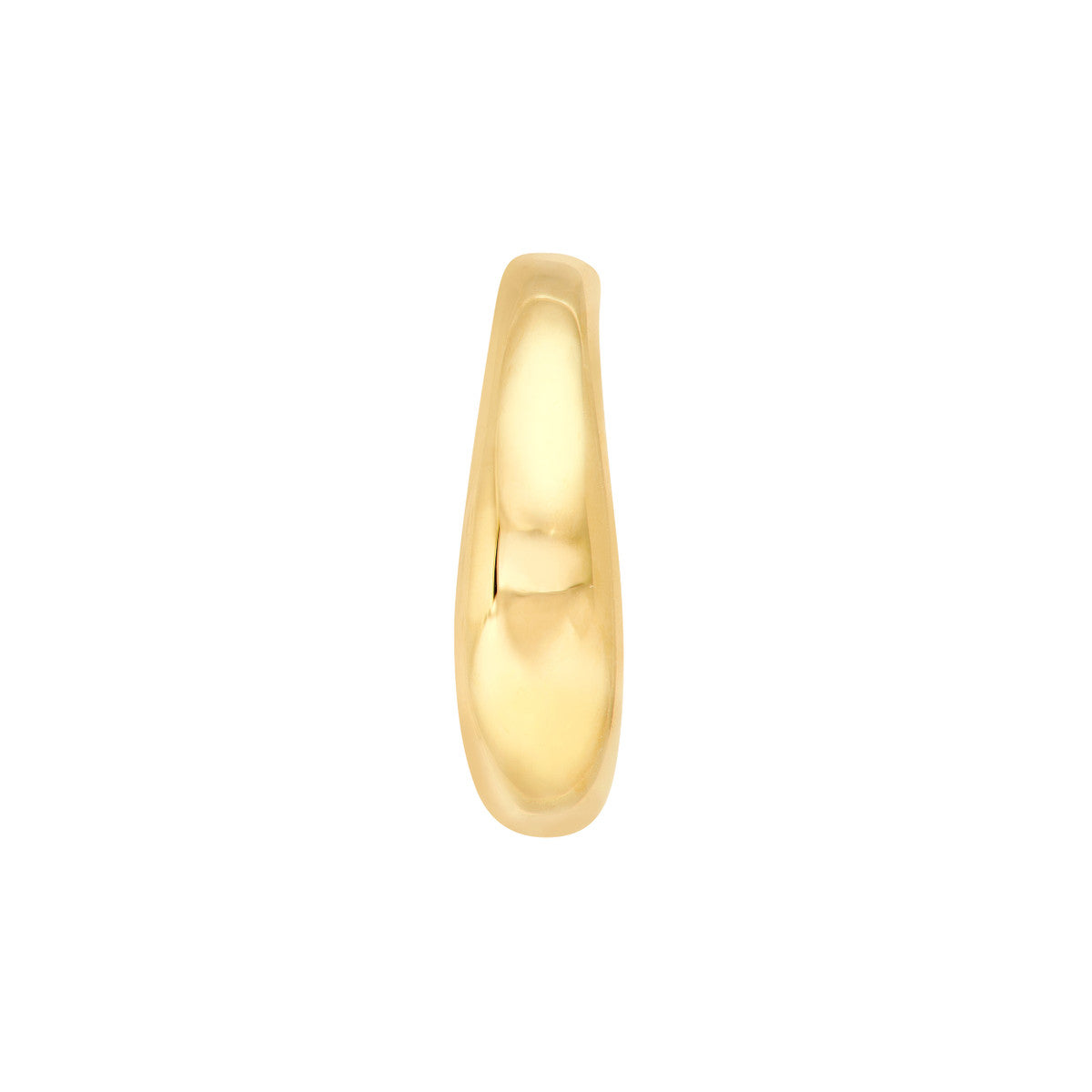 14K Yellow Gold Open Hoop Earrings