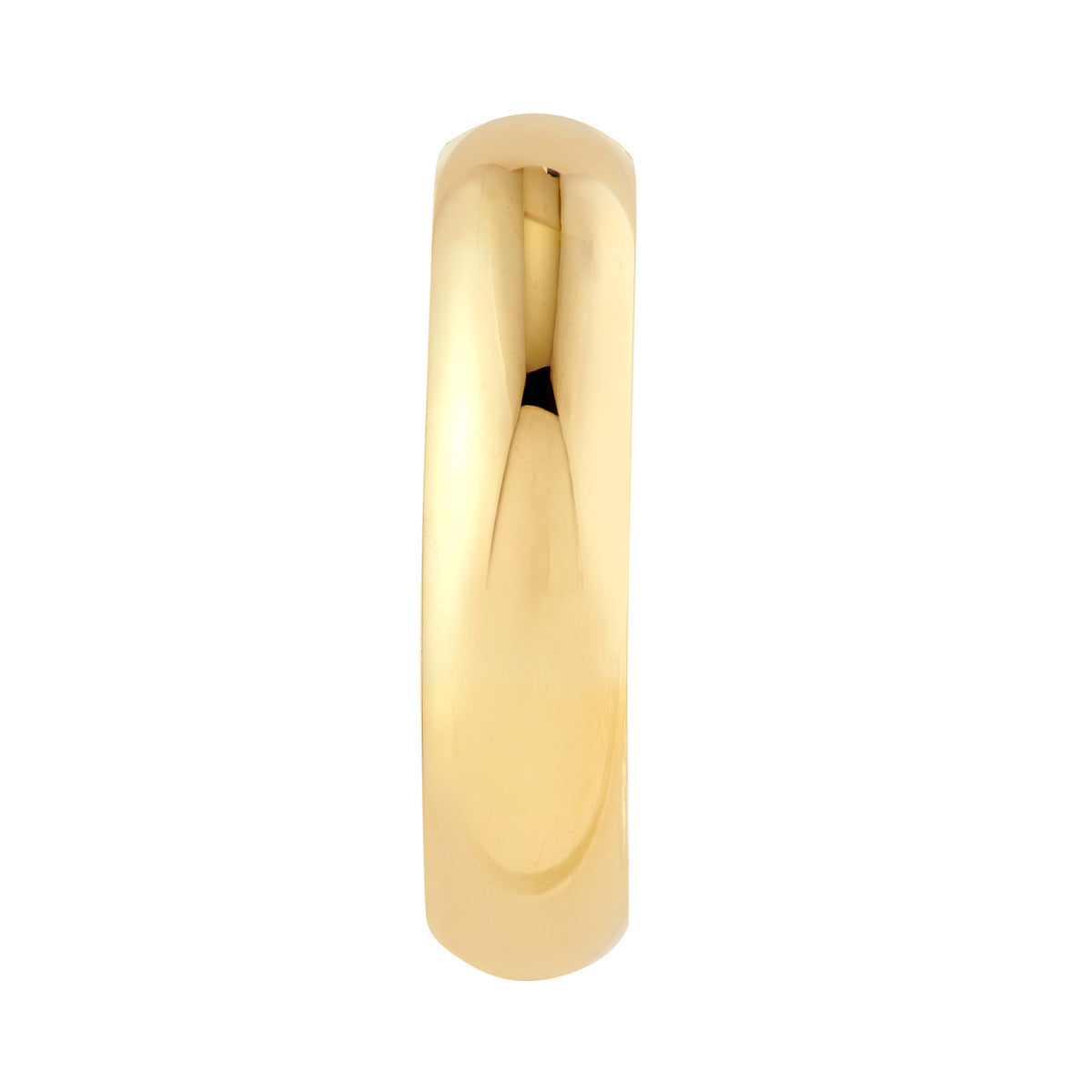14K Gold 20.00mm D-Tube Round Hoop Earrings Birmingham Jewelry Earrings Birmingham Jewelry 