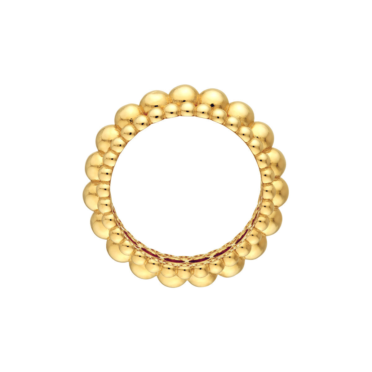 14K Yellow Gold Triple Bead Ring Birmingham Jewelry Ring Birmingham Jewelry 