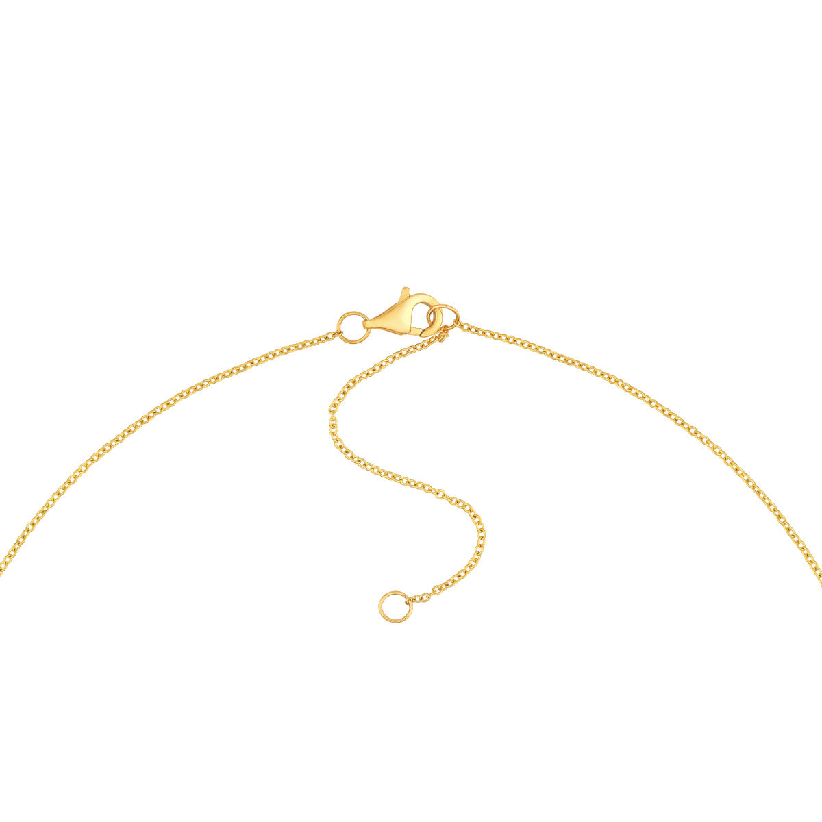 14K Yellow Gold 3/8tcw Diamond & Ruby Bezel Station Necklace Birmingham Jewelry Necklace Birmingham Jewelry 