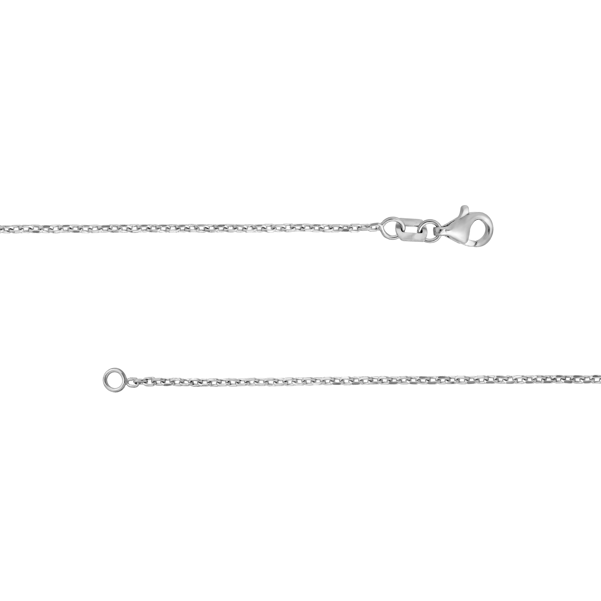14K White Gold 1.00tcw Diamond Center Station Necklace Birmingham Jewelry Necklace Birmingham Jewelry 