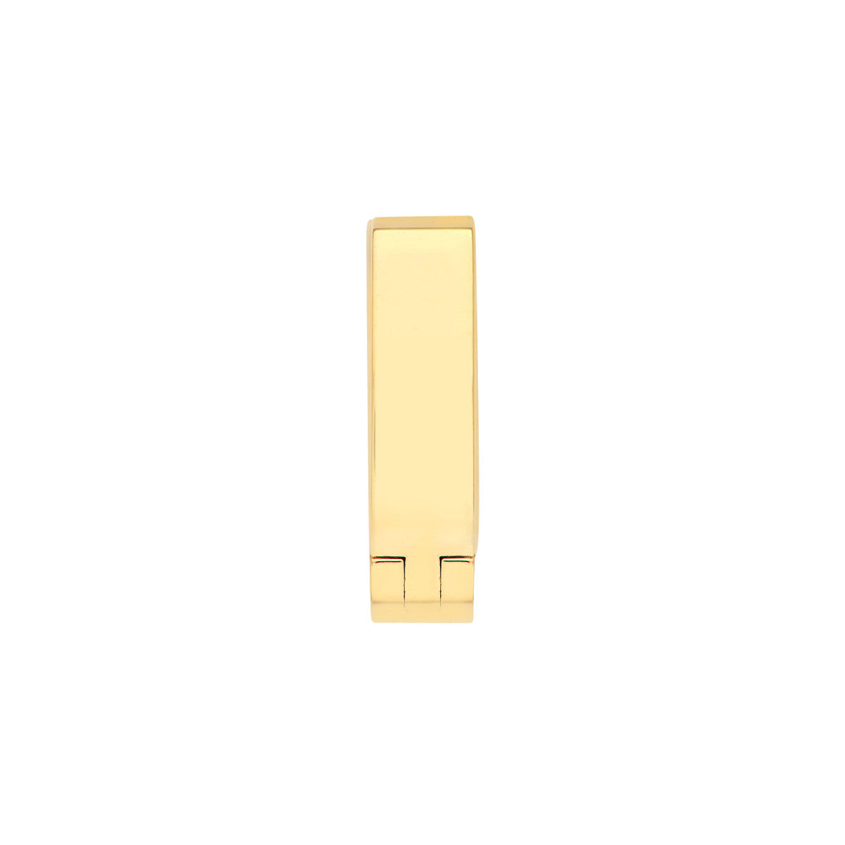 14K Yellow Gold Small Square Hoop Earrings Birmingham Jewelry Earrings Birmingham Jewelry 
