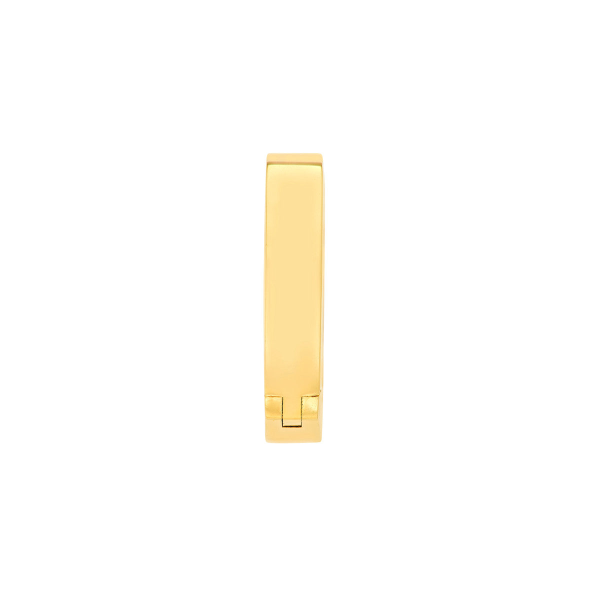 14K Yellow Gold Large Square Hoop Earrings Birmingham Jewelry Earrings Birmingham Jewelry 