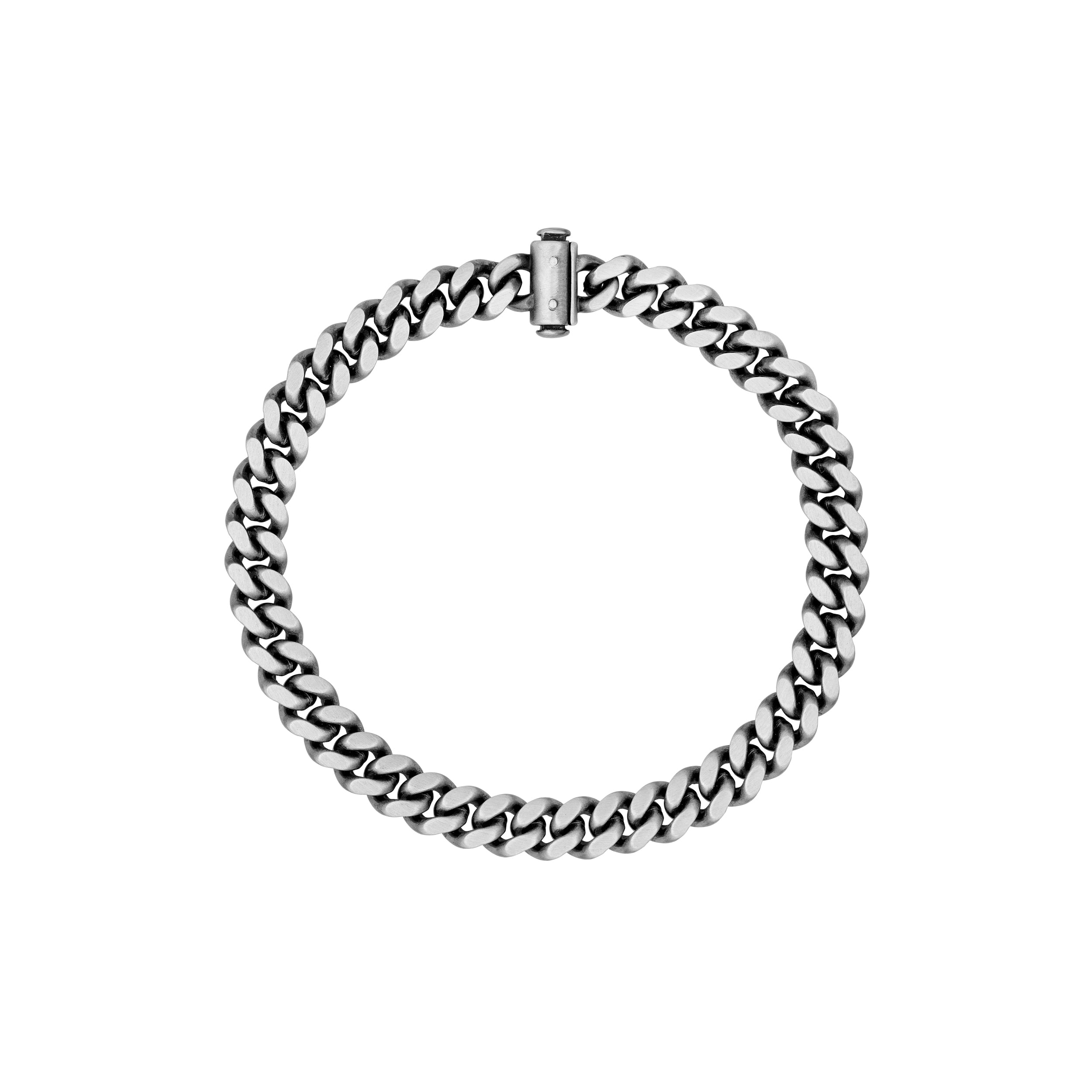 Sterling Silver 7.00mm Miami Cuban Bracelet
