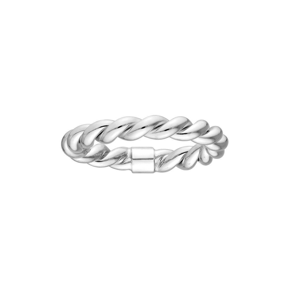14K Yellow Gold Double Twist Polished Tube Ring Birmingham Jewelry Ring Birmingham Jewelry 