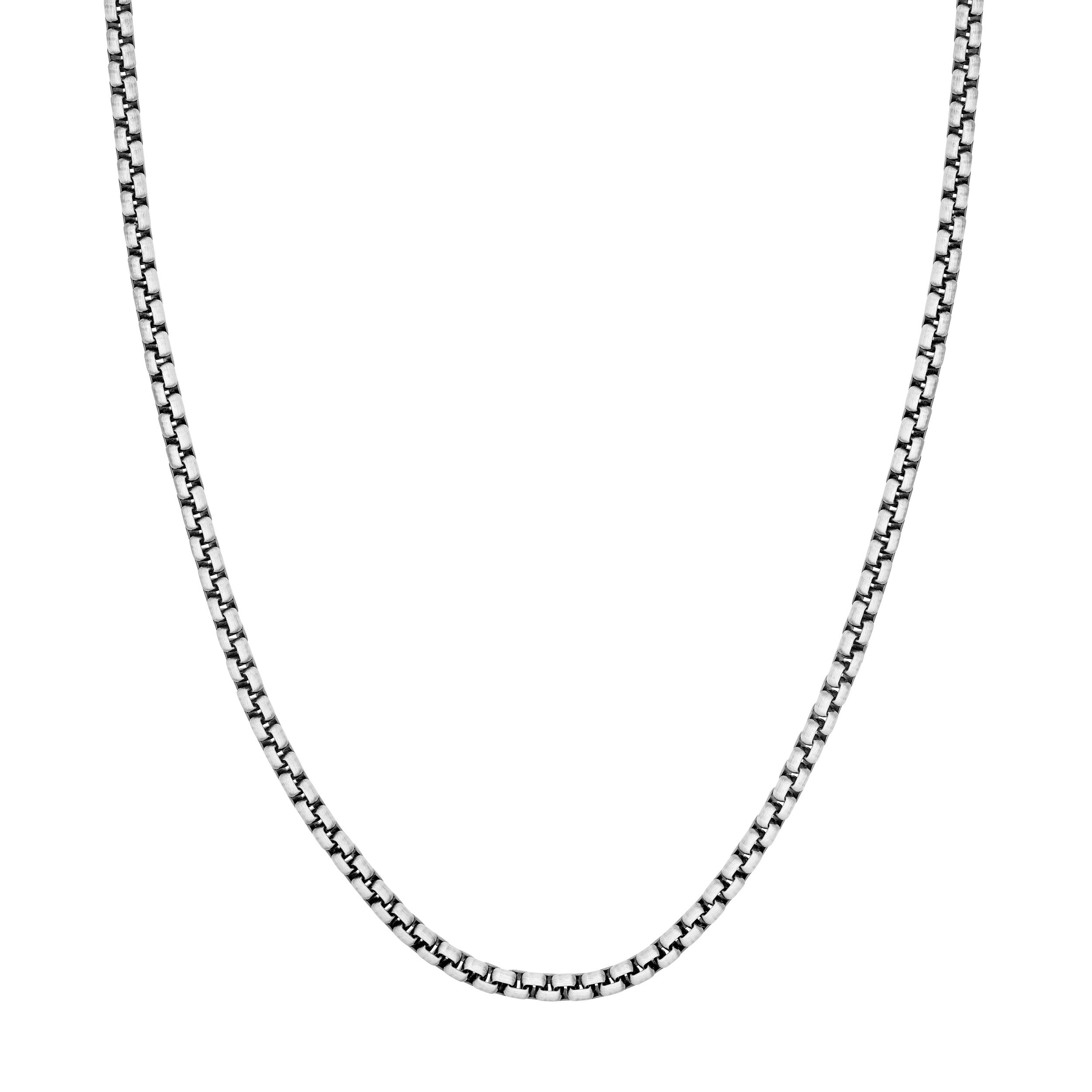Sterling Silver 4.15mm Round Box Chain