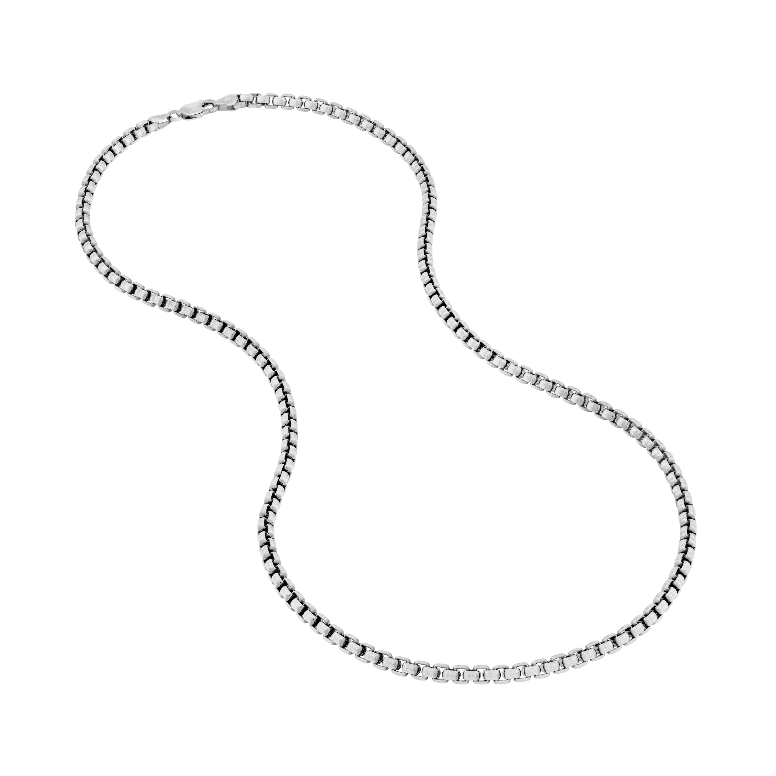 Sterling Silver 4.15mm Round Box Chain
