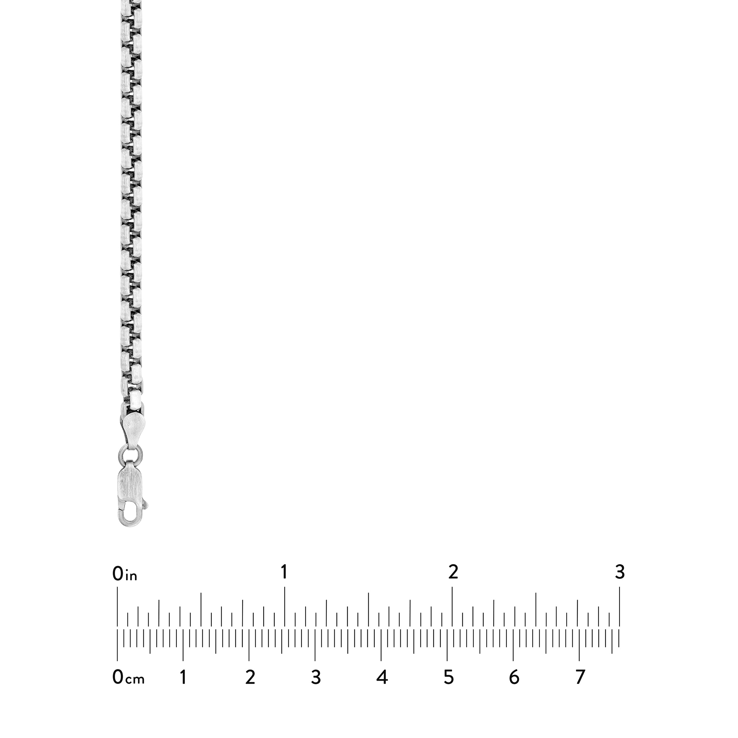 Sterling Silver 4.15mm Round Box Chain