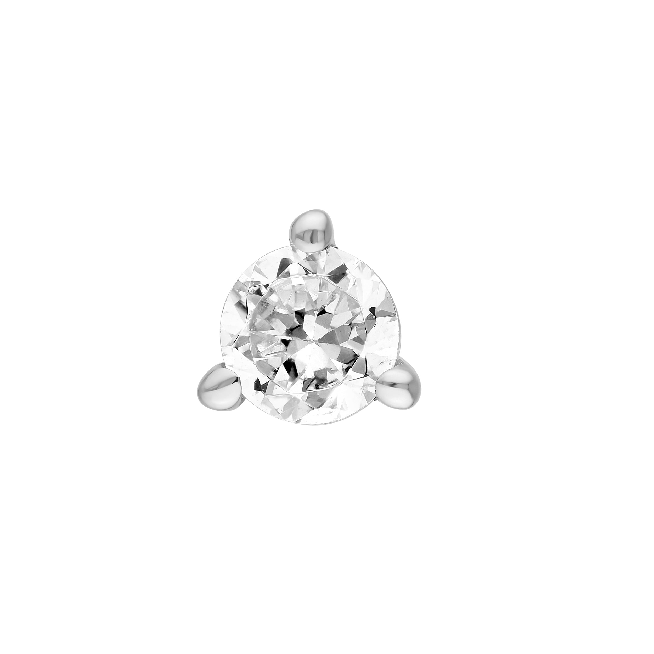 14K Gold 1/5tcw Round Diamond 3 Prong Stud Earrings Birmingham Jewelry Earrings Birmingham Jewelry 