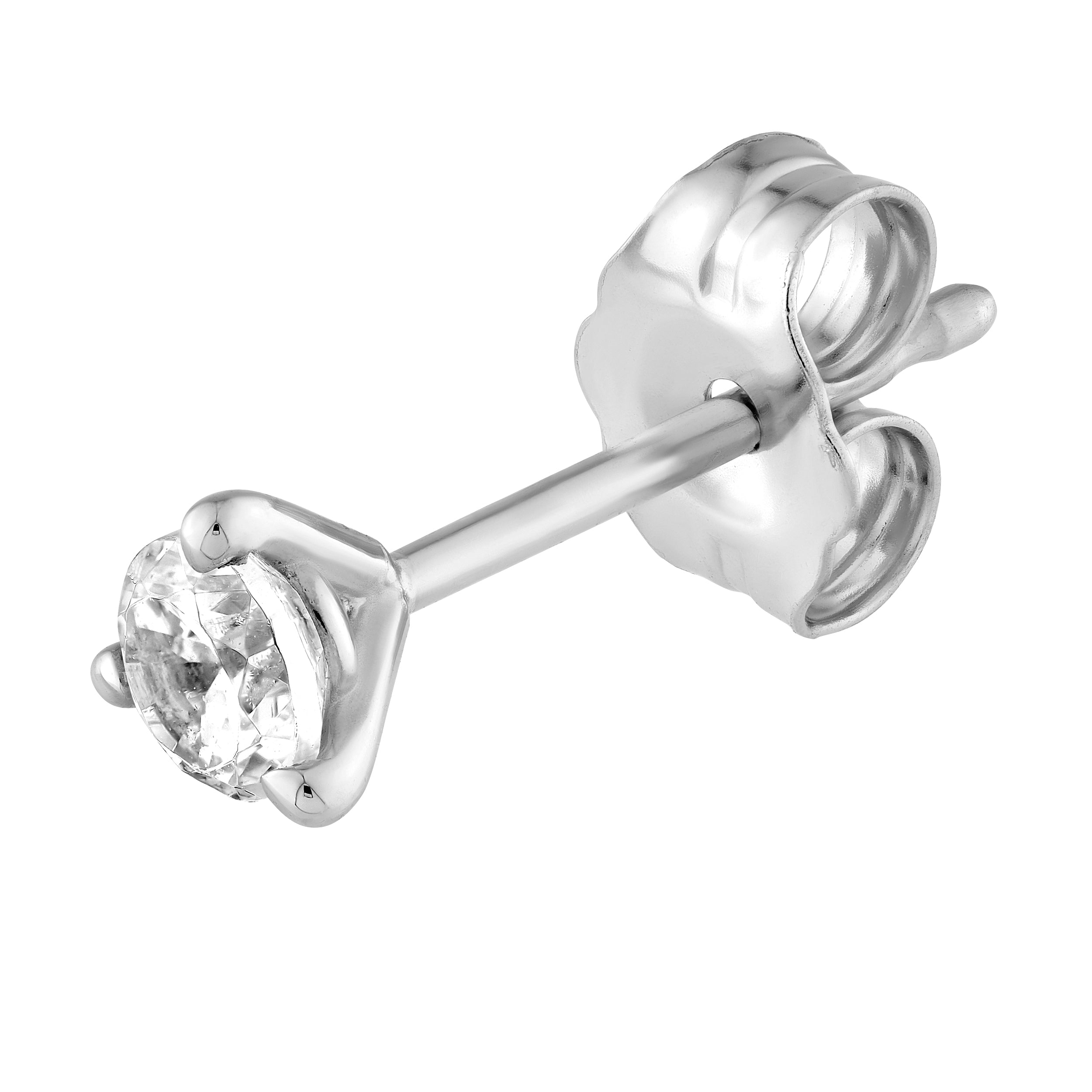 14K Gold 1/5tcw Round Diamond 3 Prong Stud Earrings Birmingham Jewelry Earrings Birmingham Jewelry 