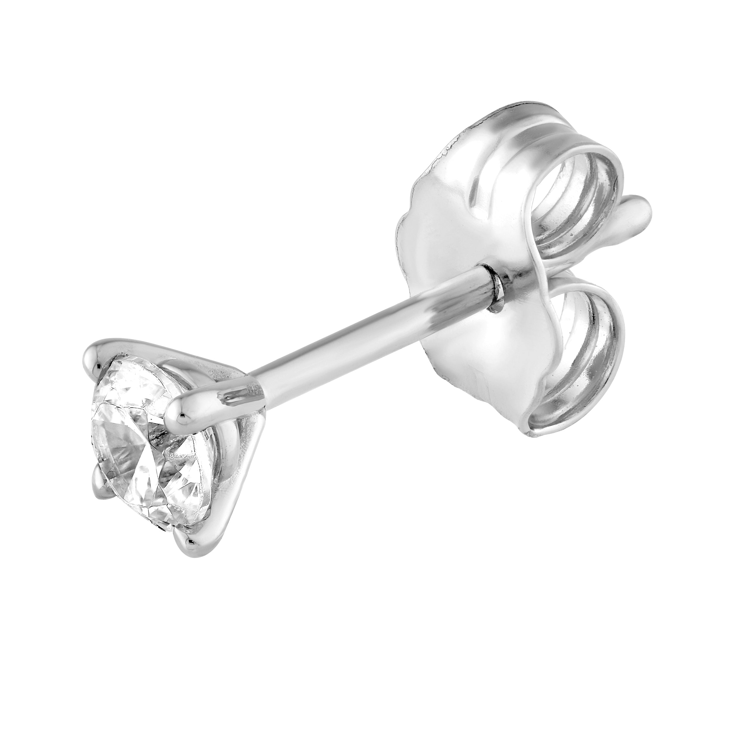 14K Gold 1/5tcw Round Diamond 4 Prong Stud Earrings Birmingham Jewelry Earrings Birmingham Jewelry 