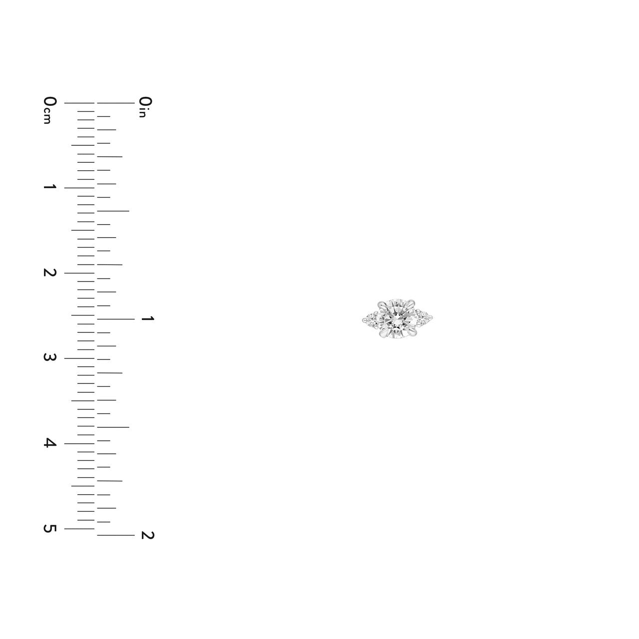 14K Gold Three Stone Round Diamond Earrings Birmingham Jewelry Earrings Birmingham Jewelry 