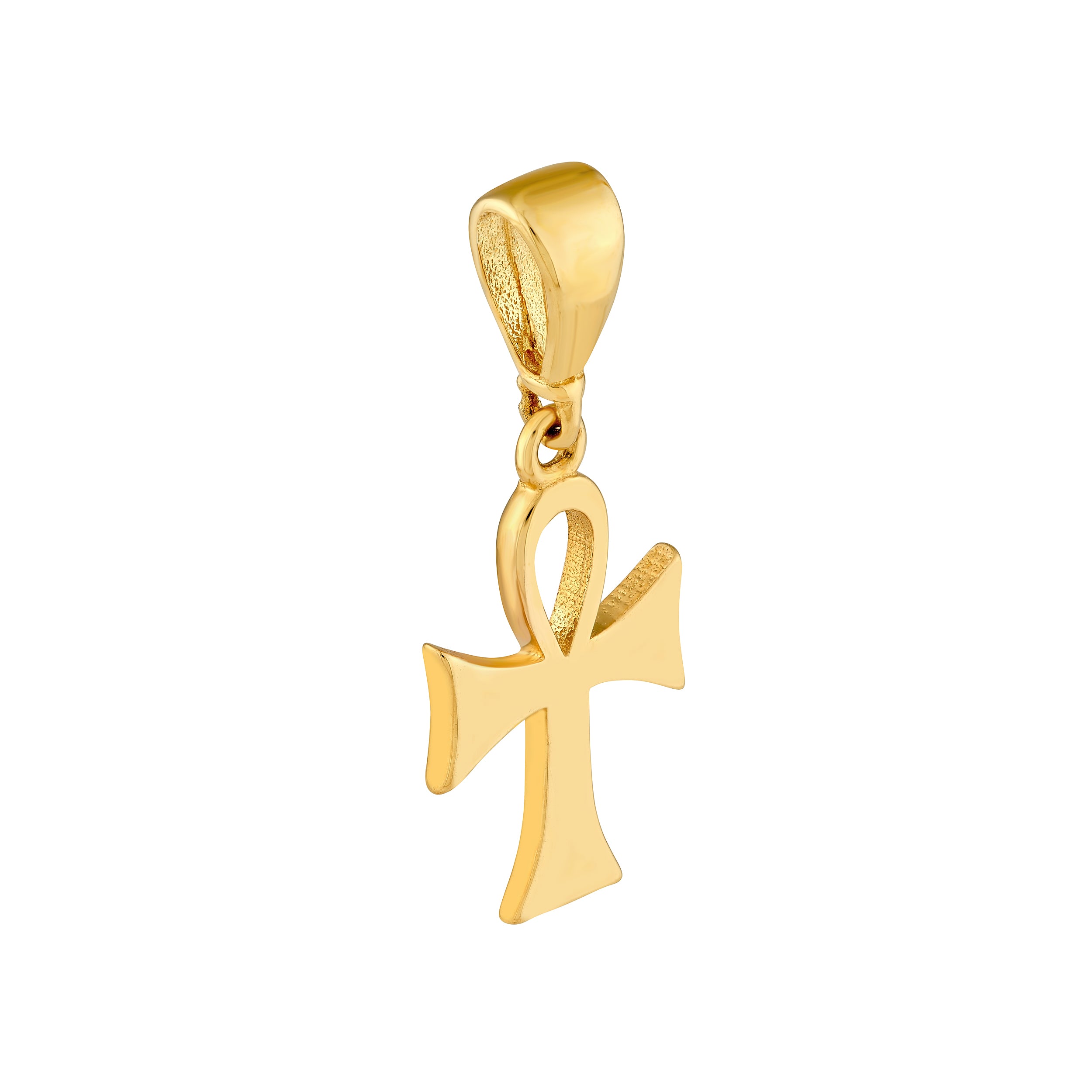 14K Yellow Gold Ankh Cross Pendant Birmingham Jewelry Pendant Birmingham Jewelry 