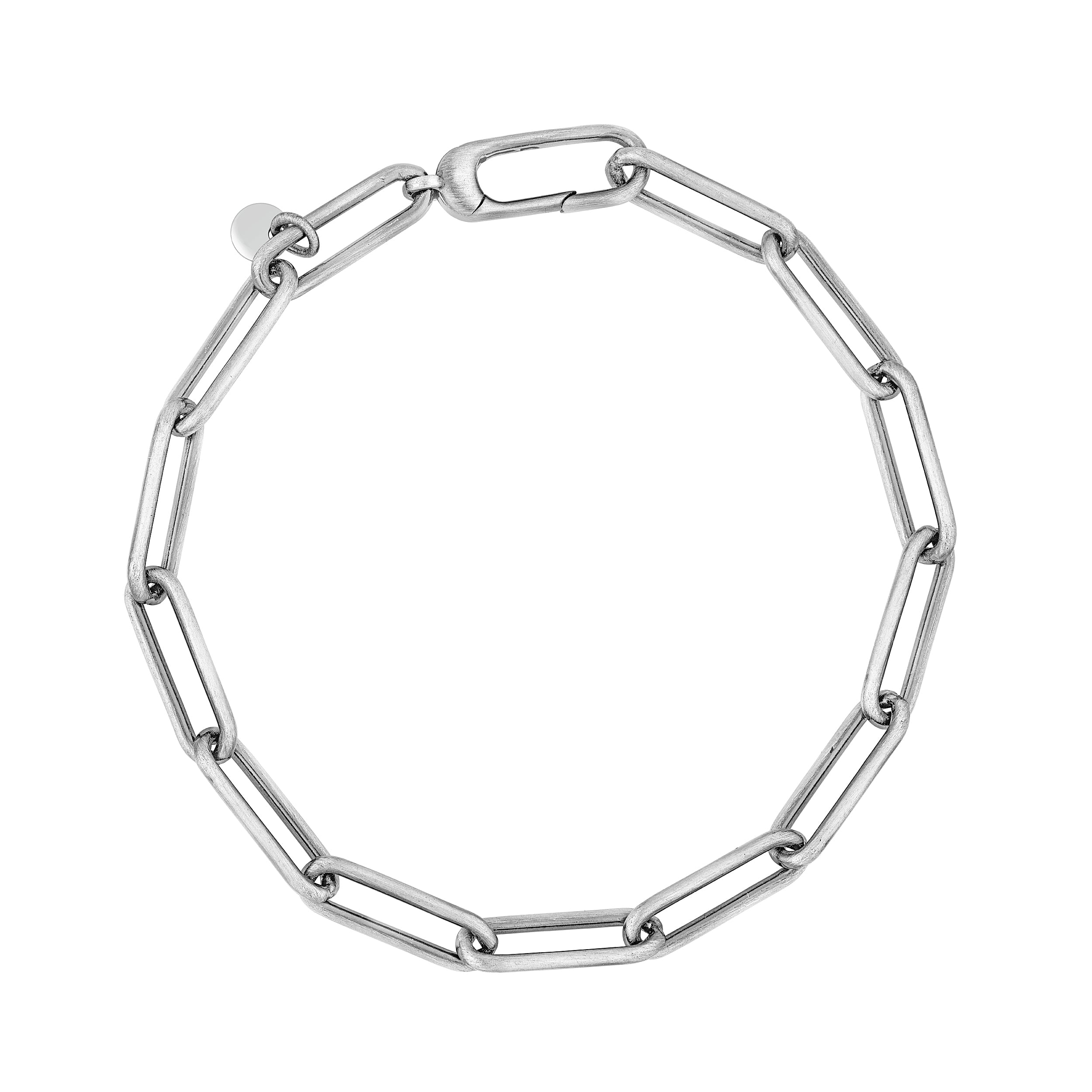 Sterling Silver 5.45mm Long Forzentina Bracelet