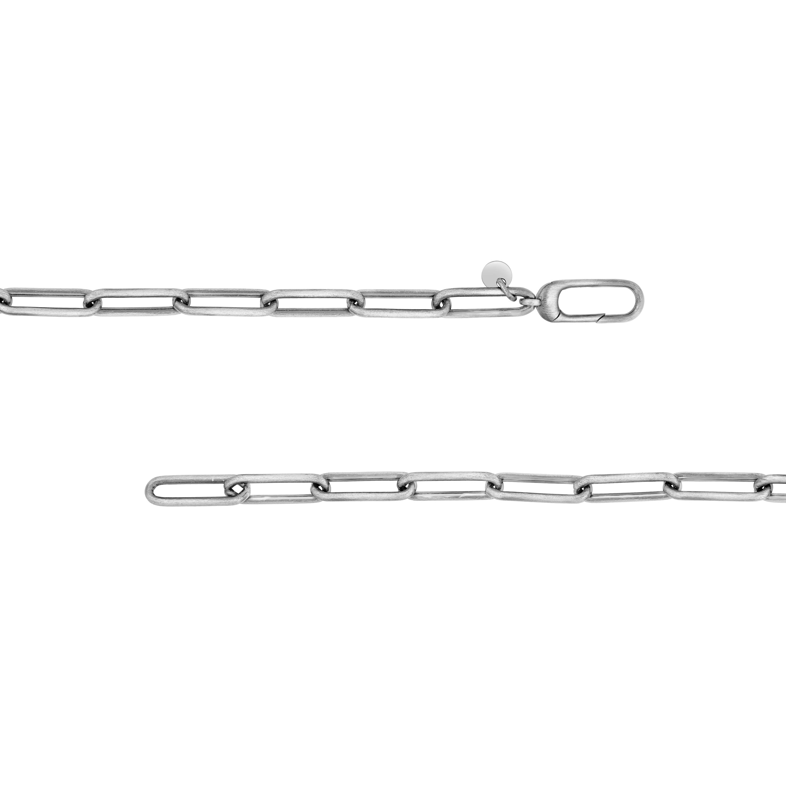 Sterling Silver 5.45mm Long Forzentina Bracelet