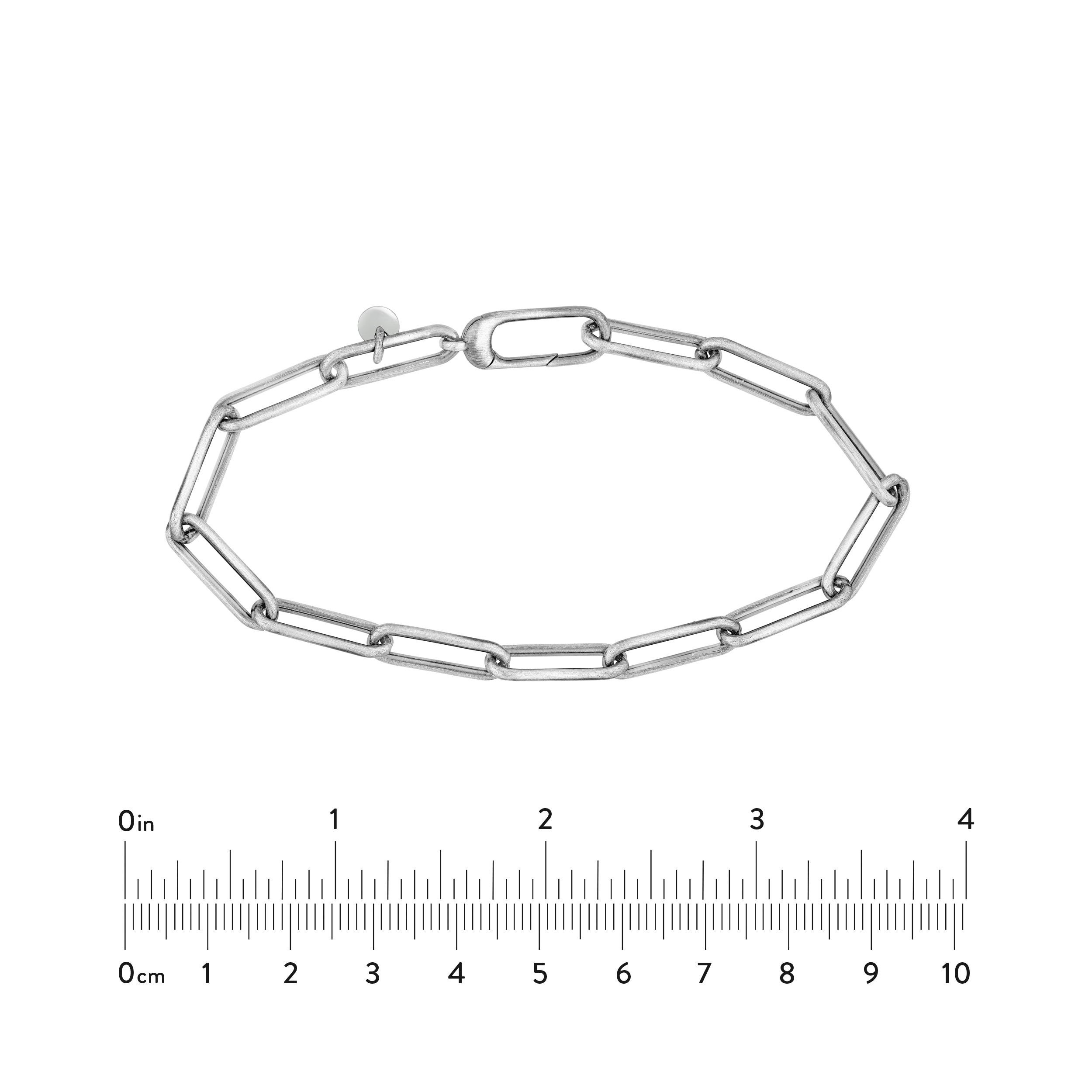 Sterling Silver 5.45mm Long Forzentina Bracelet