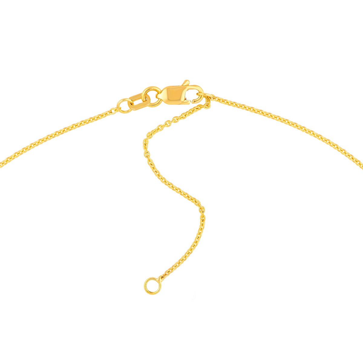 14K Yellow Gold Toi et Moi Necklace (Pink Morganite & Amethyst) Birmingham Jewelry Necklace Birmingham Jewelry 